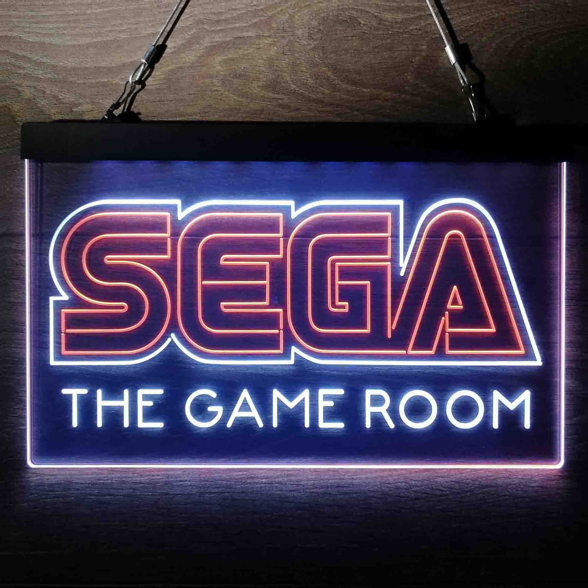 Sega Custom Personalized Game Room Neon-Like LED Sign - Father's Day Gift - Image 5