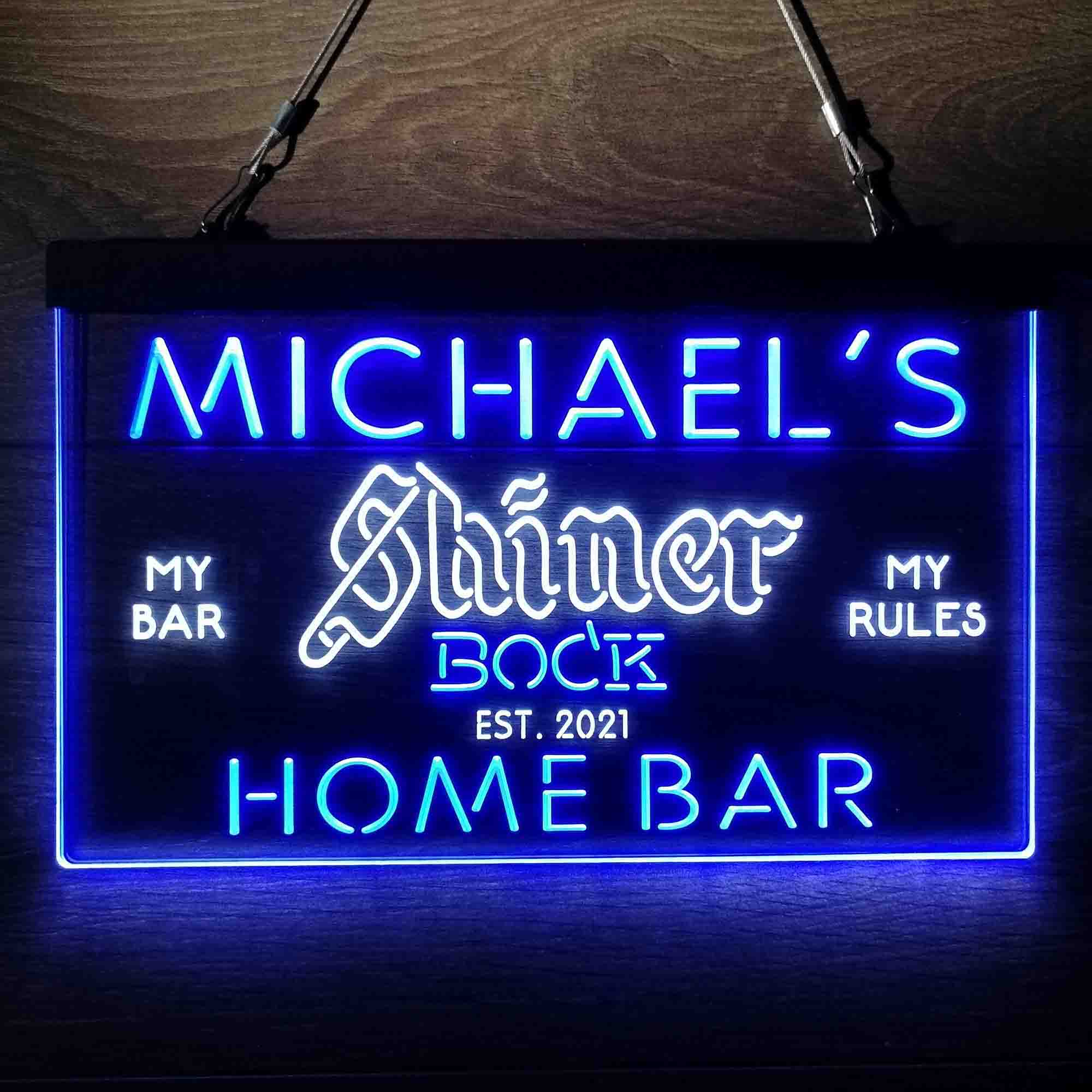 Personalized Shiner Bock Beer Neon-Like LED Sign - Image 11