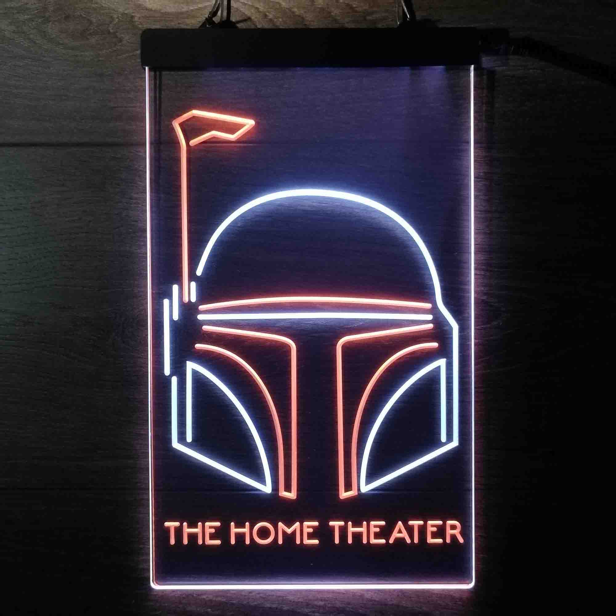 Custom Boba Fett Home Theater Neon LED Sign - Image 14