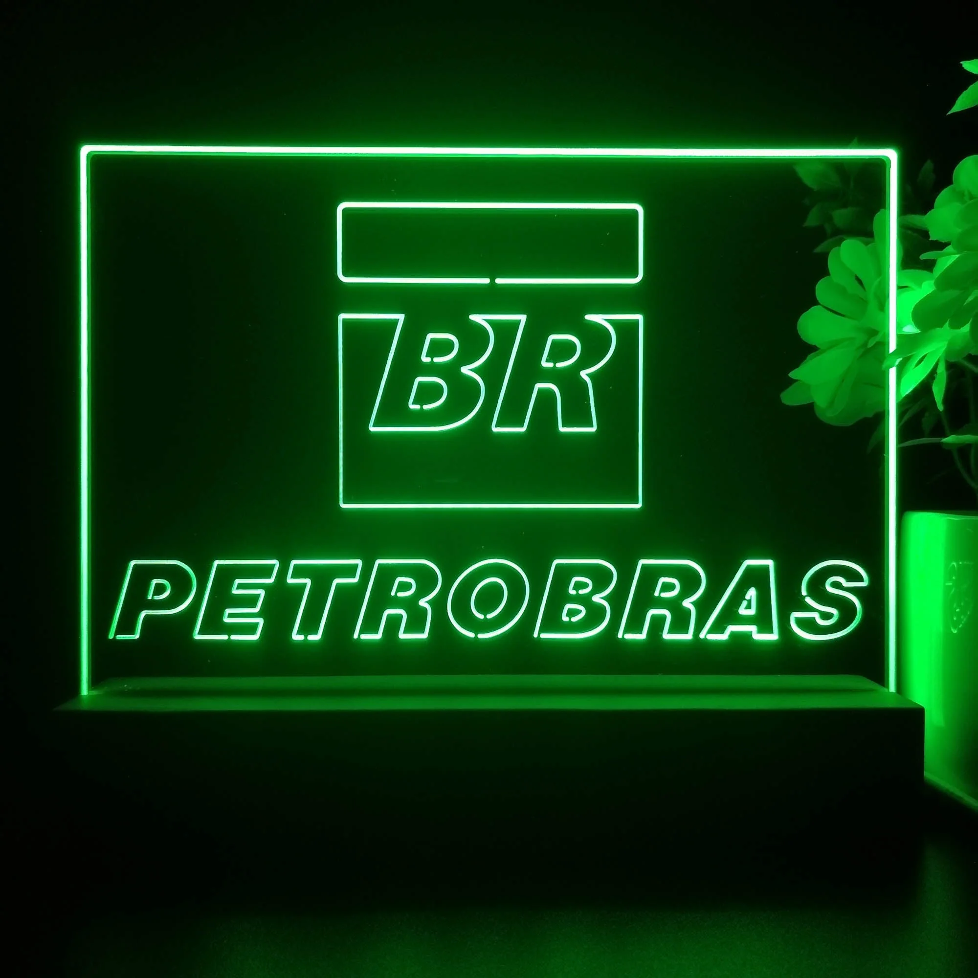 Petrobras 3D Illusion Night Light Desk Lamp