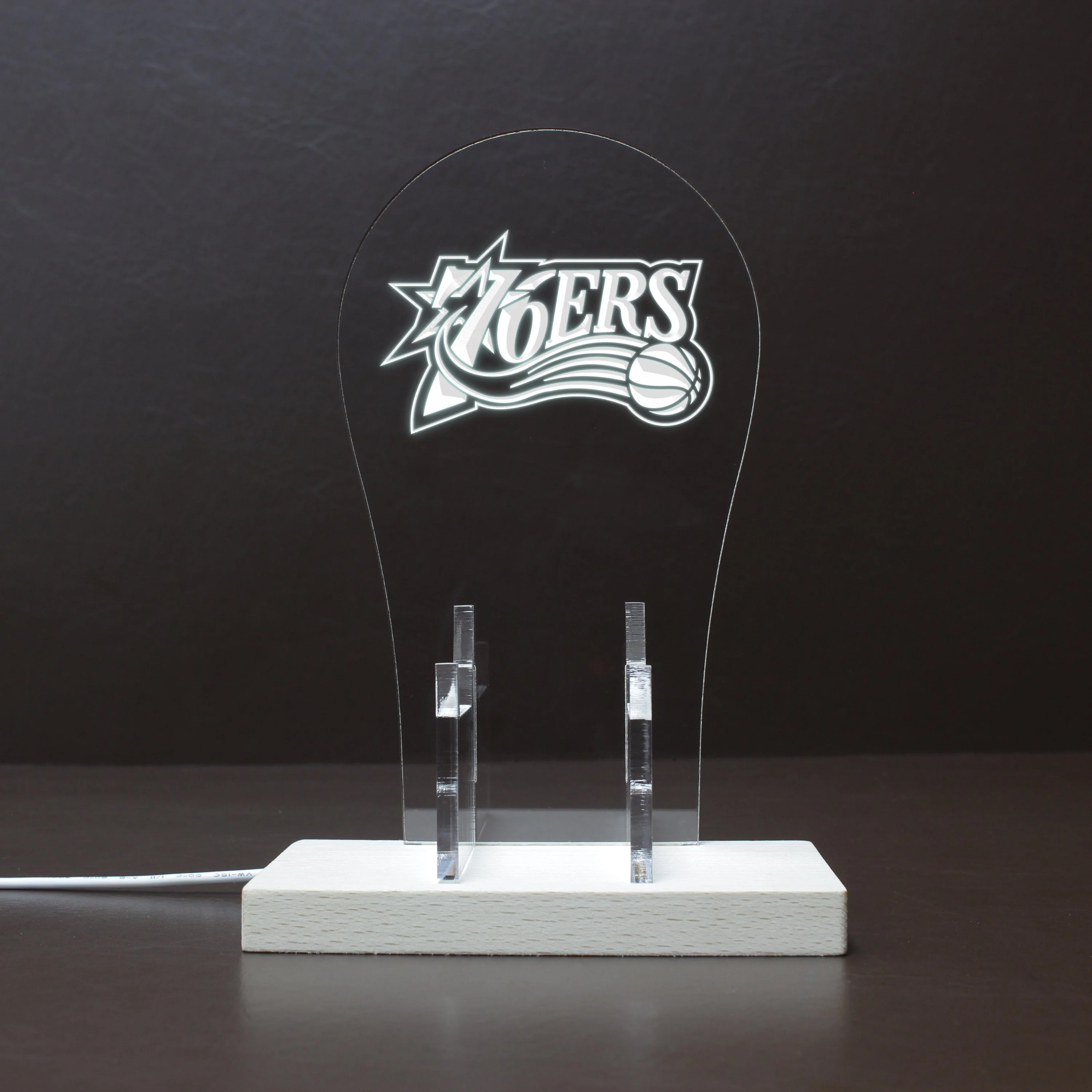 Philadelphia 76ers LED Gaming Headset Controller Stand - Image 10
