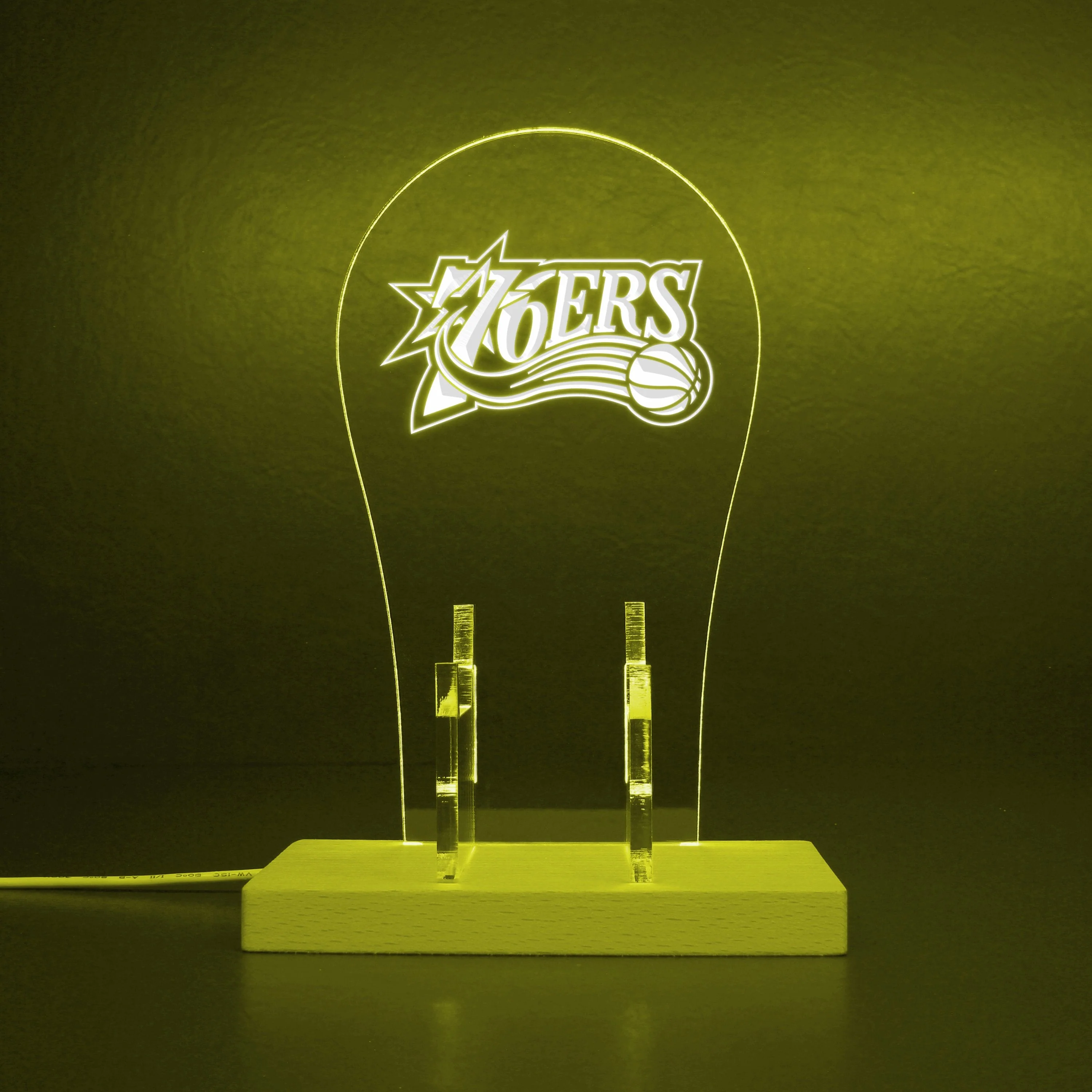 Philadelphia 76ers LED Gaming Headset Controller Stand - Image 6