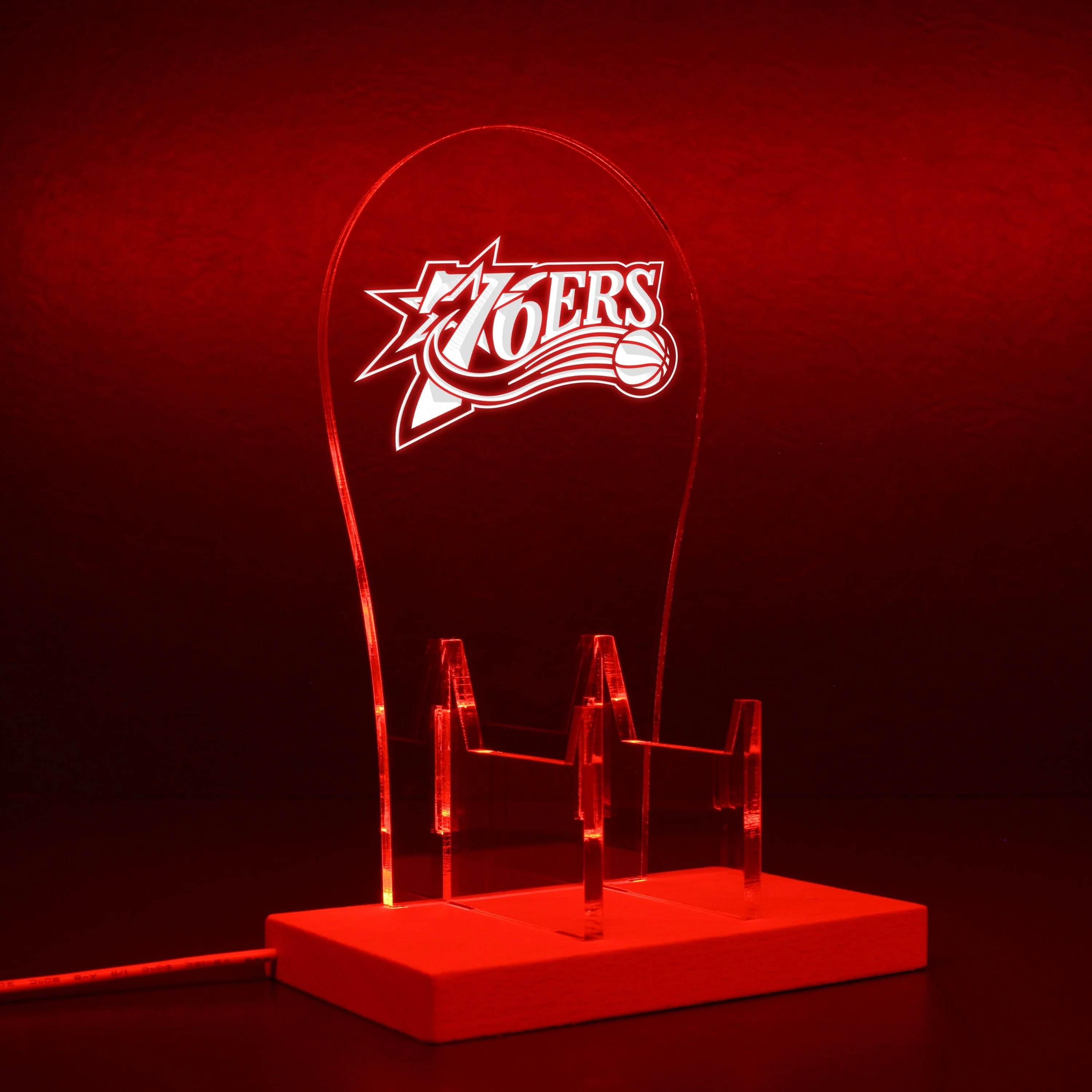 Philadelphia 76ers LED Gaming Headset Controller Stand - Image 9