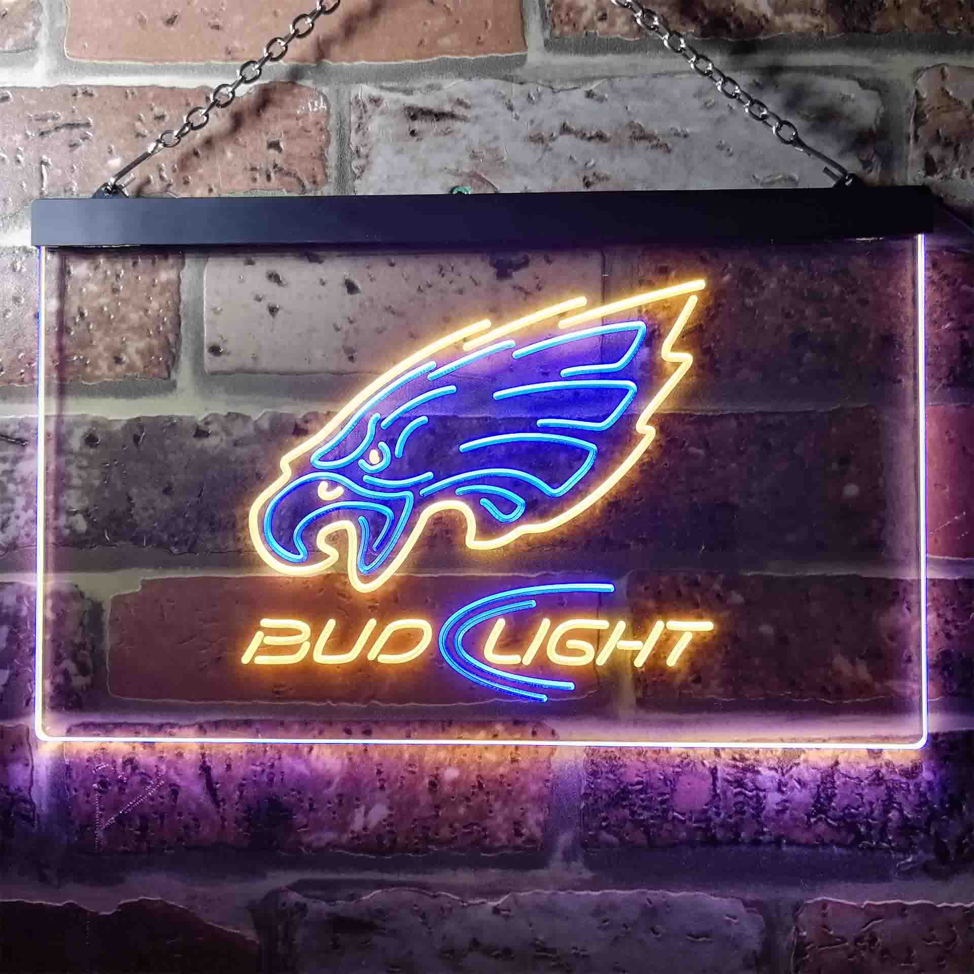 Philadelphia Eagles Bud Light LED Bar Sign - Image 6