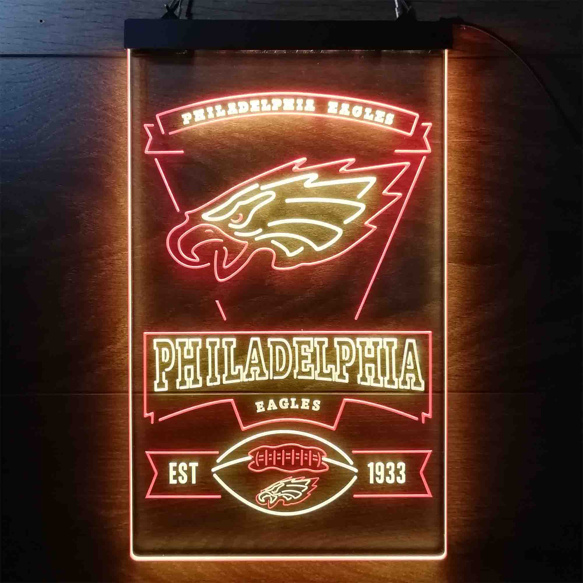 Philadelphia Eagles Est 1933 LED Heritage Sign - Image 6