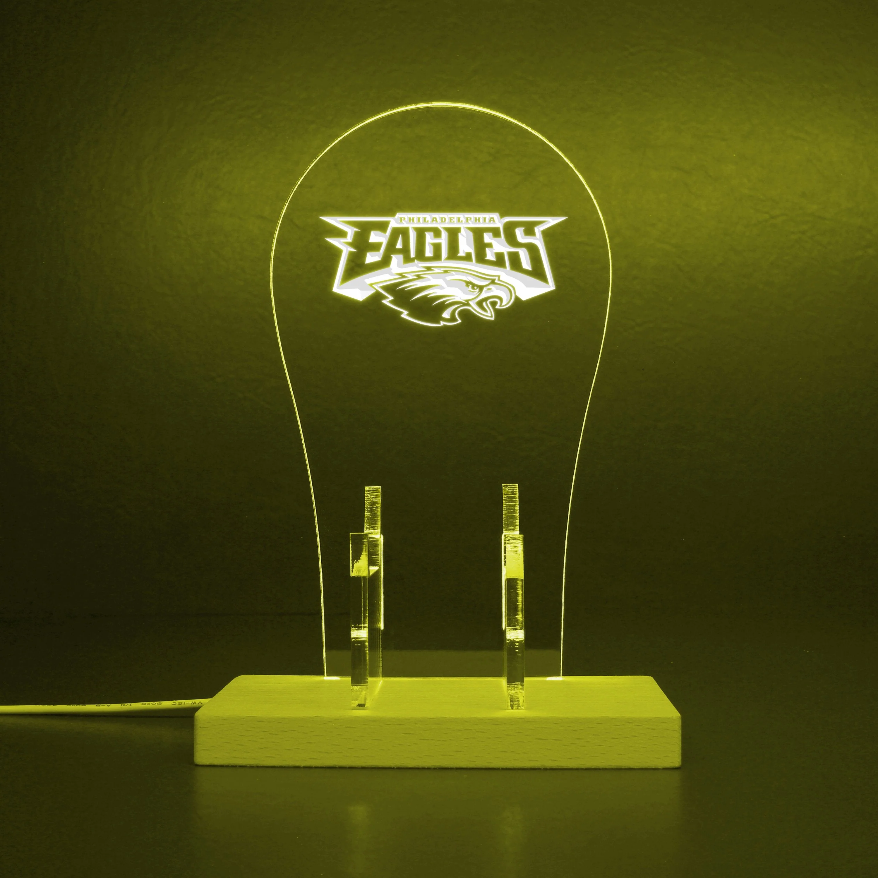 Philadelphia Eagles Gaming Station LED Stand - Image 6