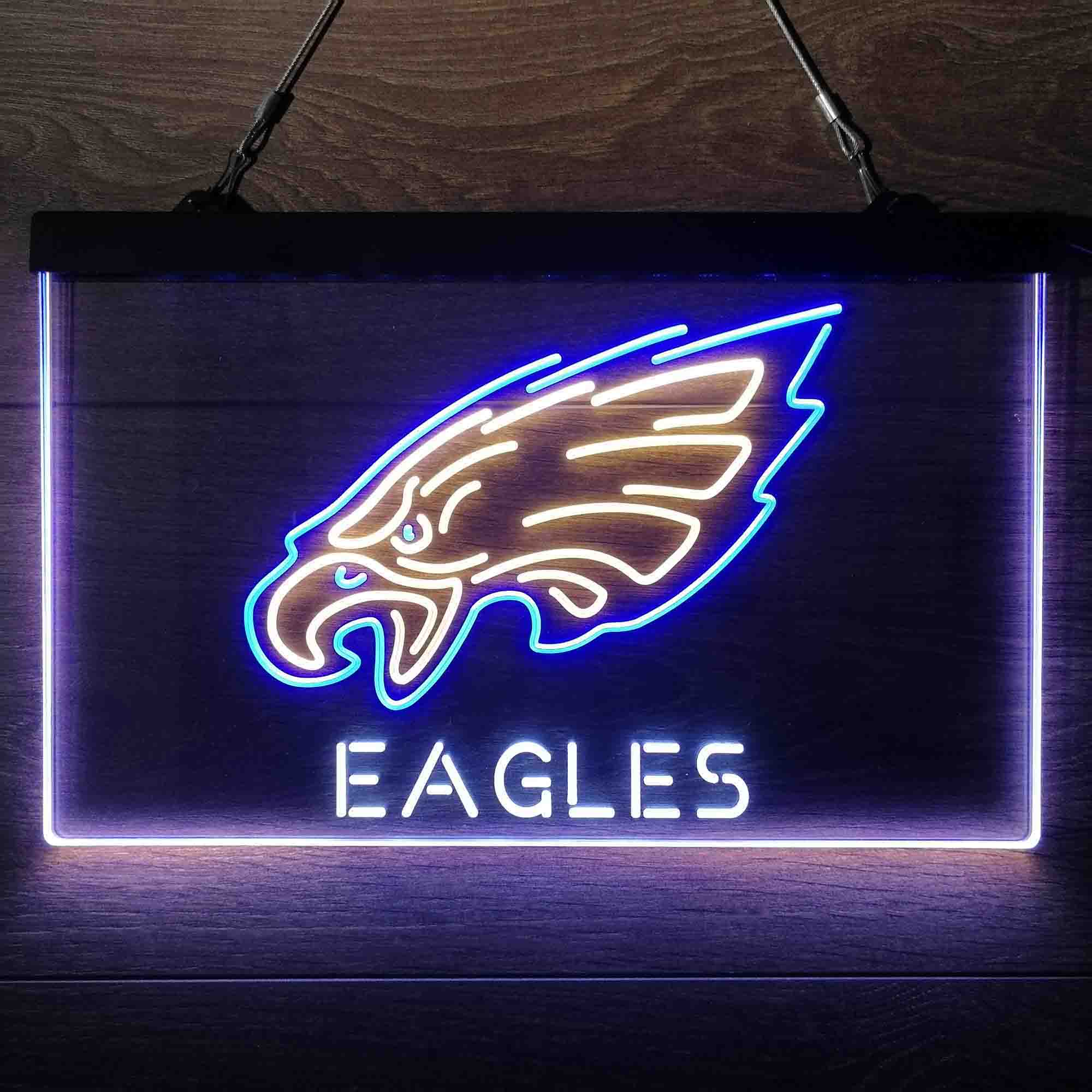 Philadelphia Eagles Neon 3-Color LED Sign - Image 2