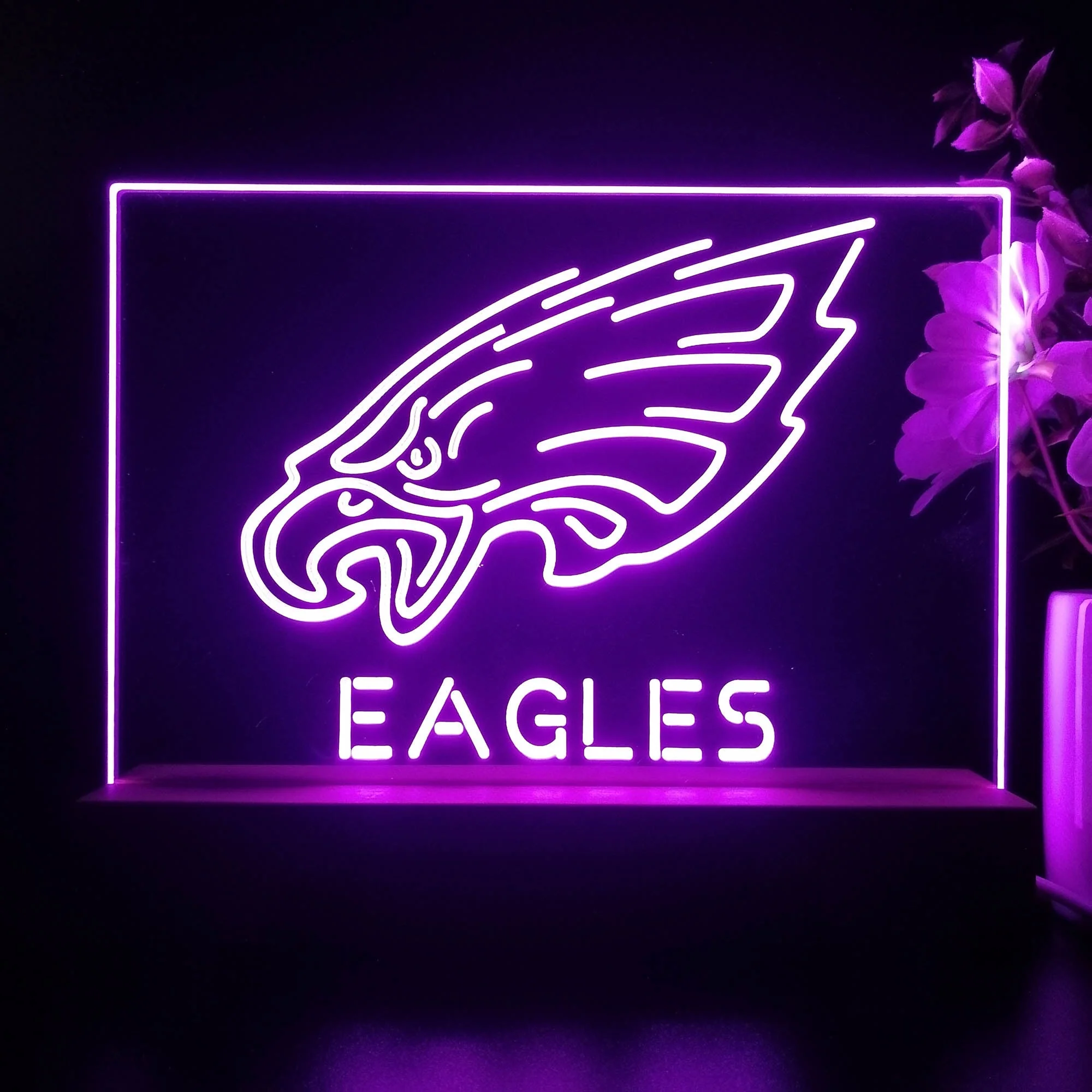 Philadelphia Eagles  Neon Sign Pub Bar Lamp - Image 3