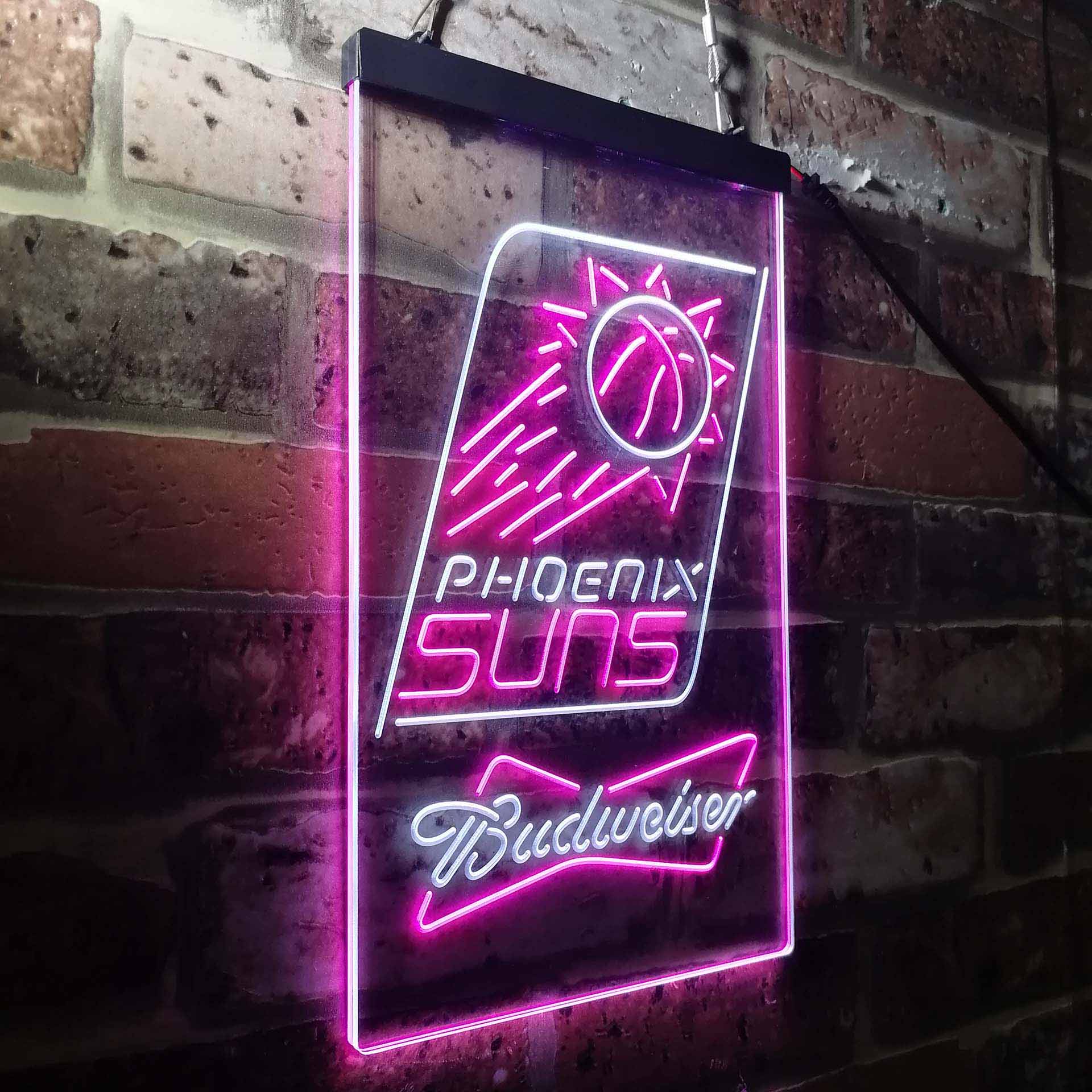 Phoenix Suns Budweiser Neon-Like LED Sign - Image 14