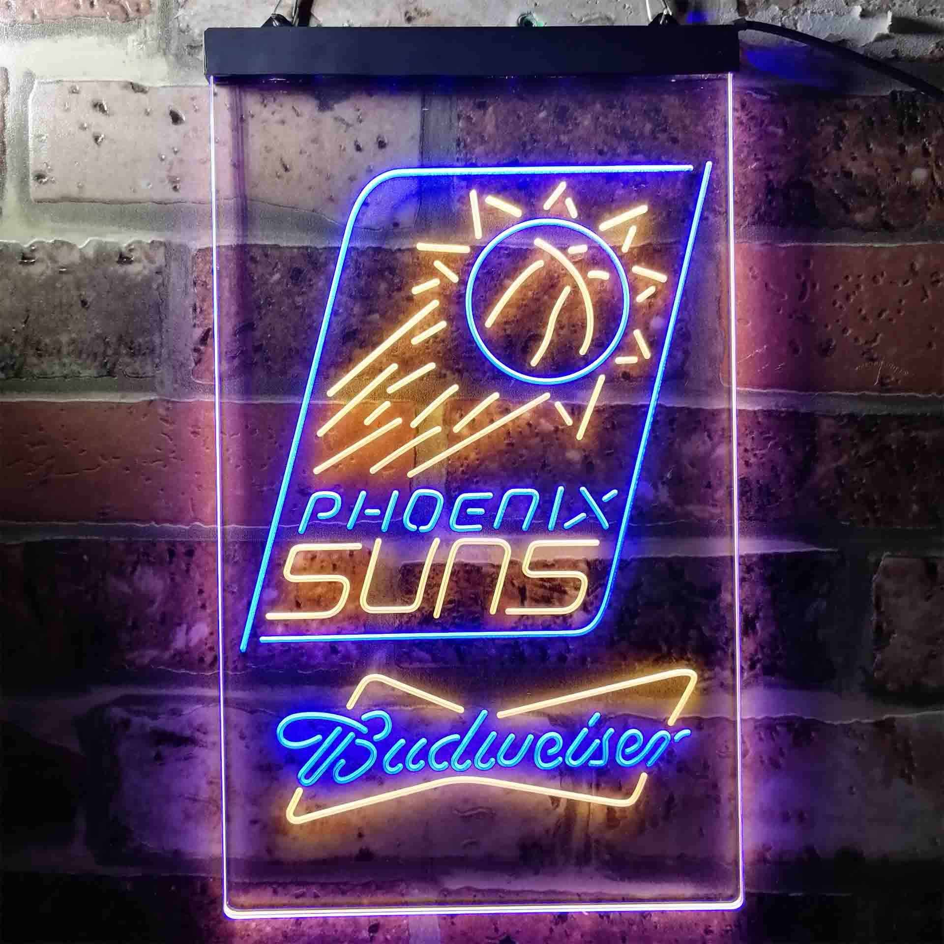 Phoenix Suns Budweiser Neon-Like LED Sign - Image 2