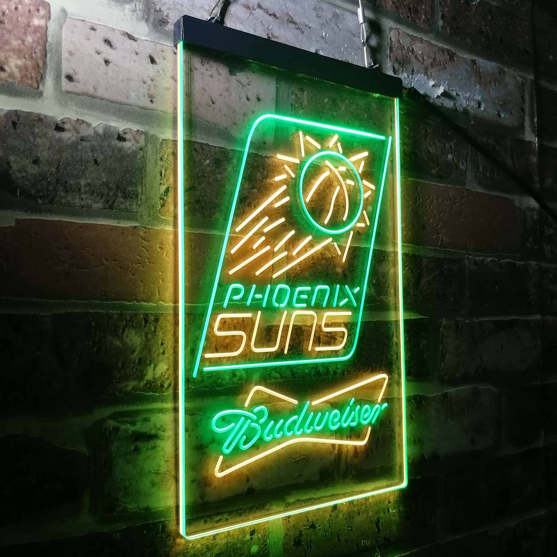 Phoenix Suns Budweiser Neon-Like LED Sign - Image 26