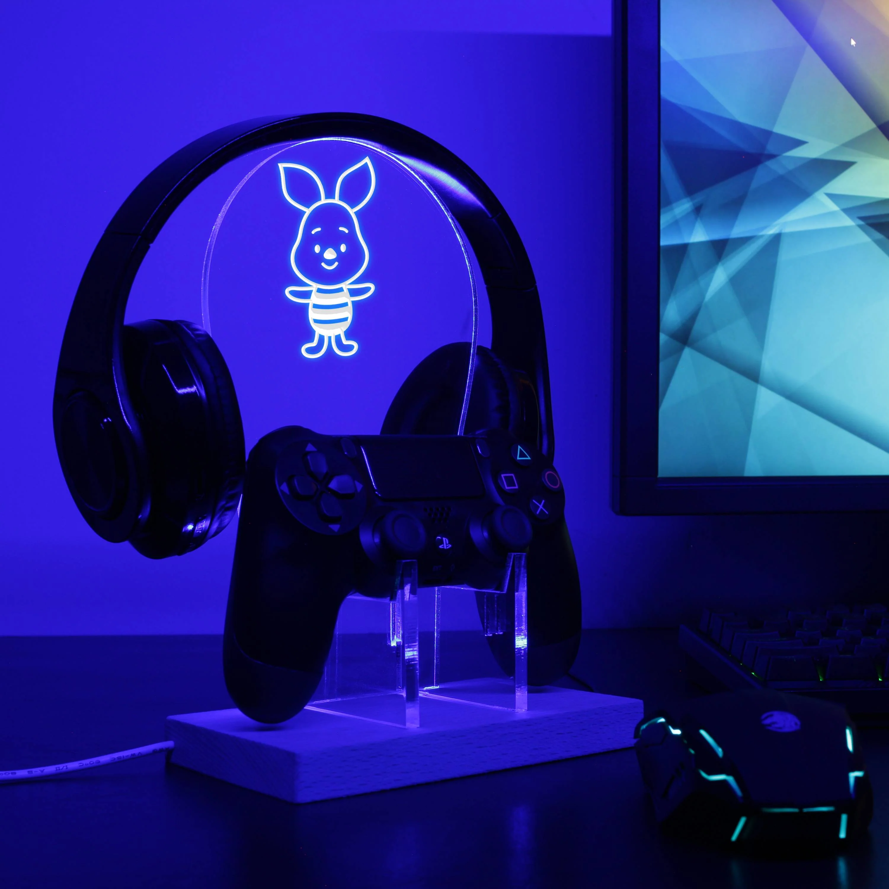Piglet LED Gaming Headset Controller Stand - Image 3