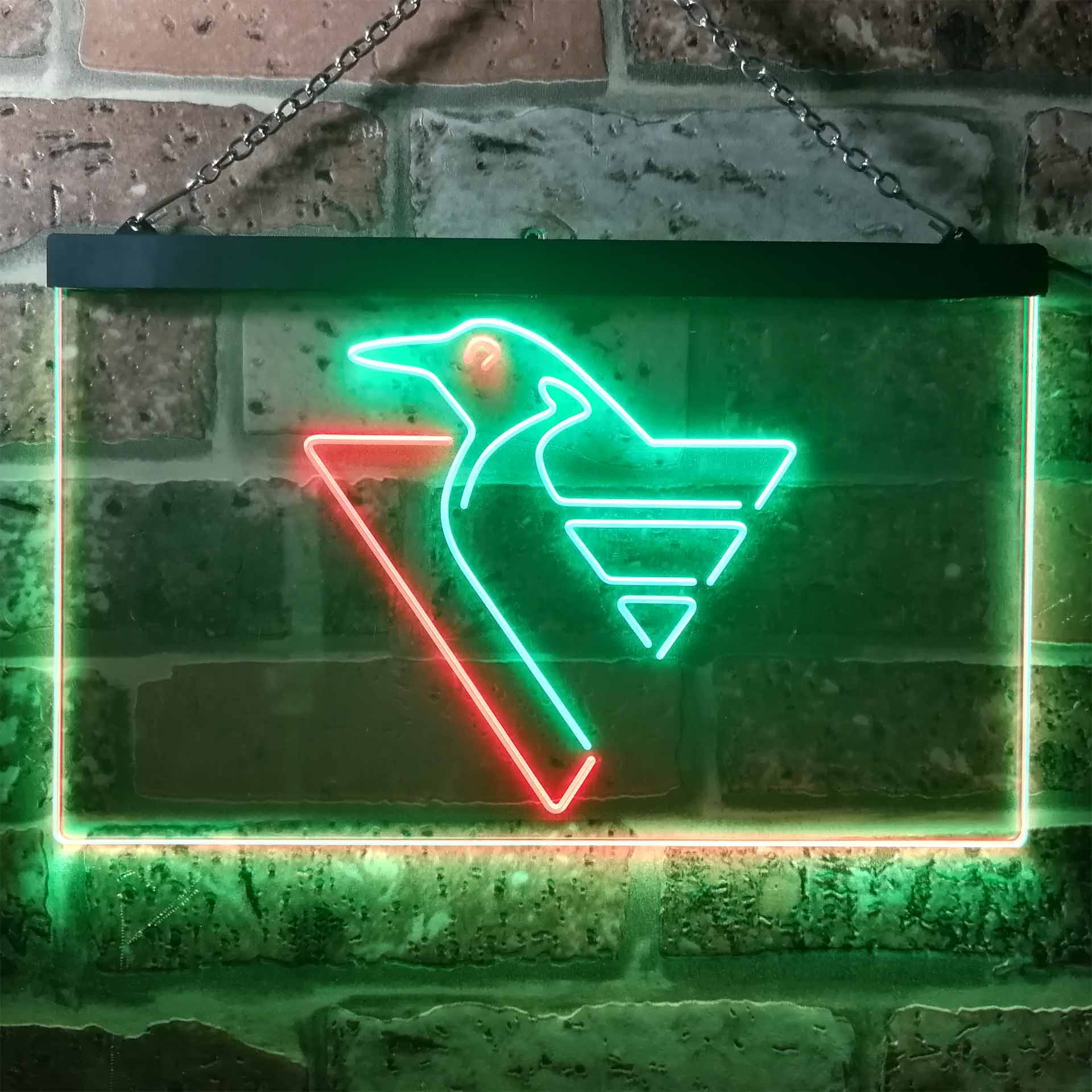 Pittsburgh Penguins Ice Hockey Neon-Like LED Sign - Image 10