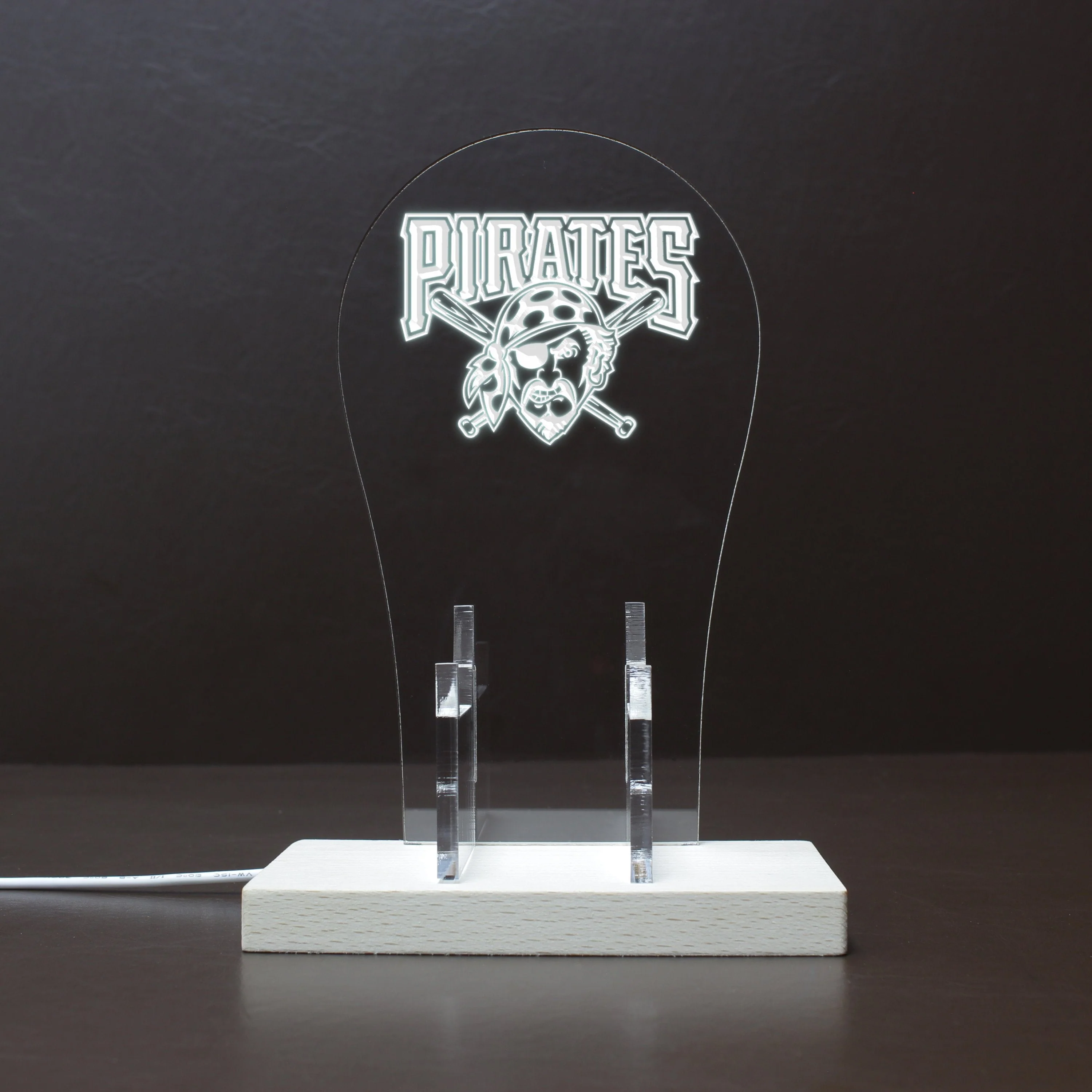 Pittsburgh Pirates LED Gaming Headset Controller Stand - Image 10