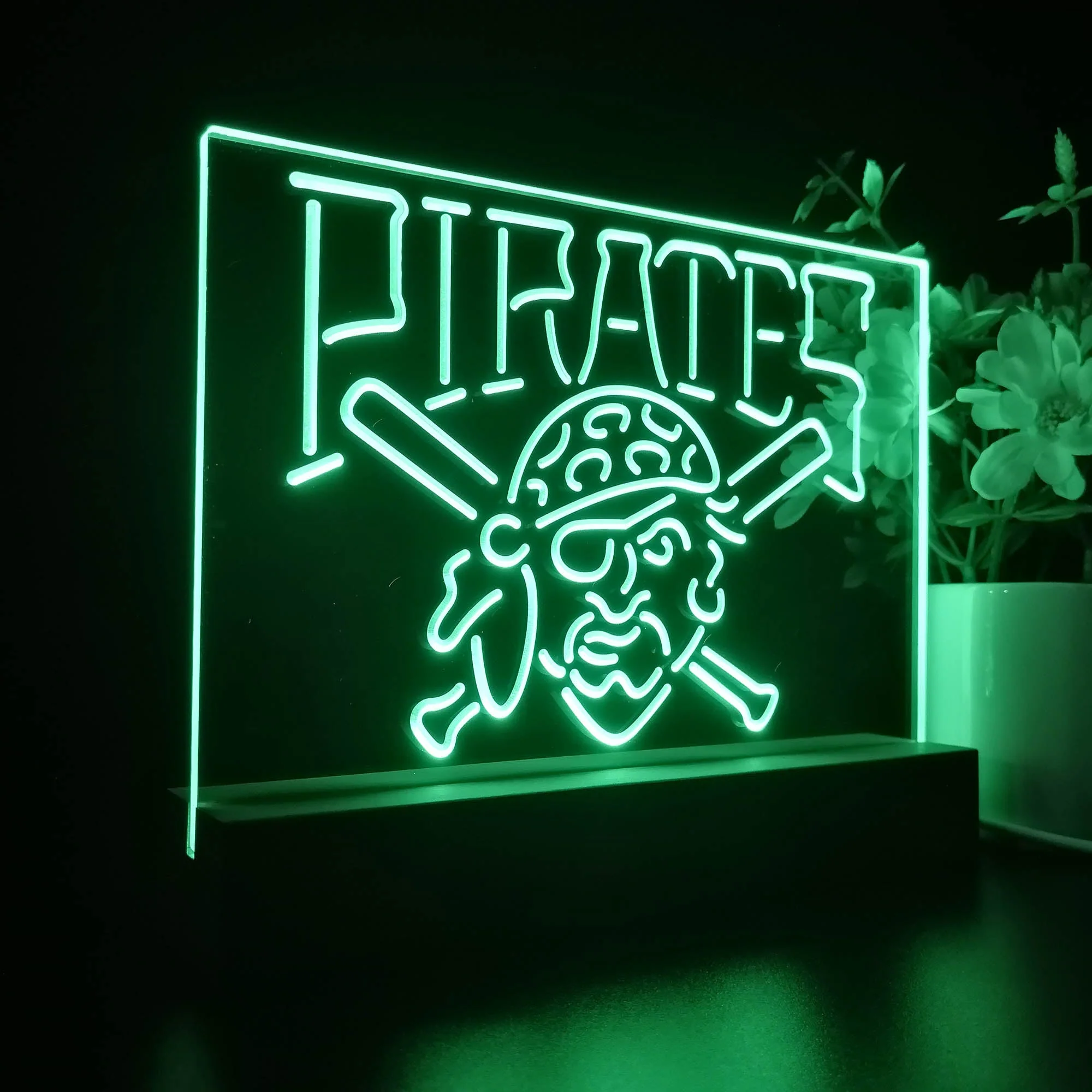 Pittsburgh Pirates Neon Sign Pub Bar Lamp - Image 7