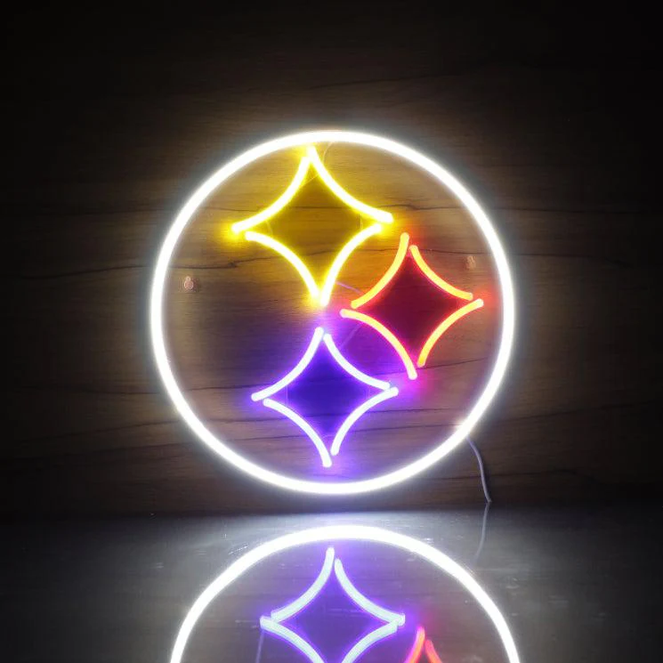 Pittsburgh Steelers Bar Neon-Like Flex LED Sign