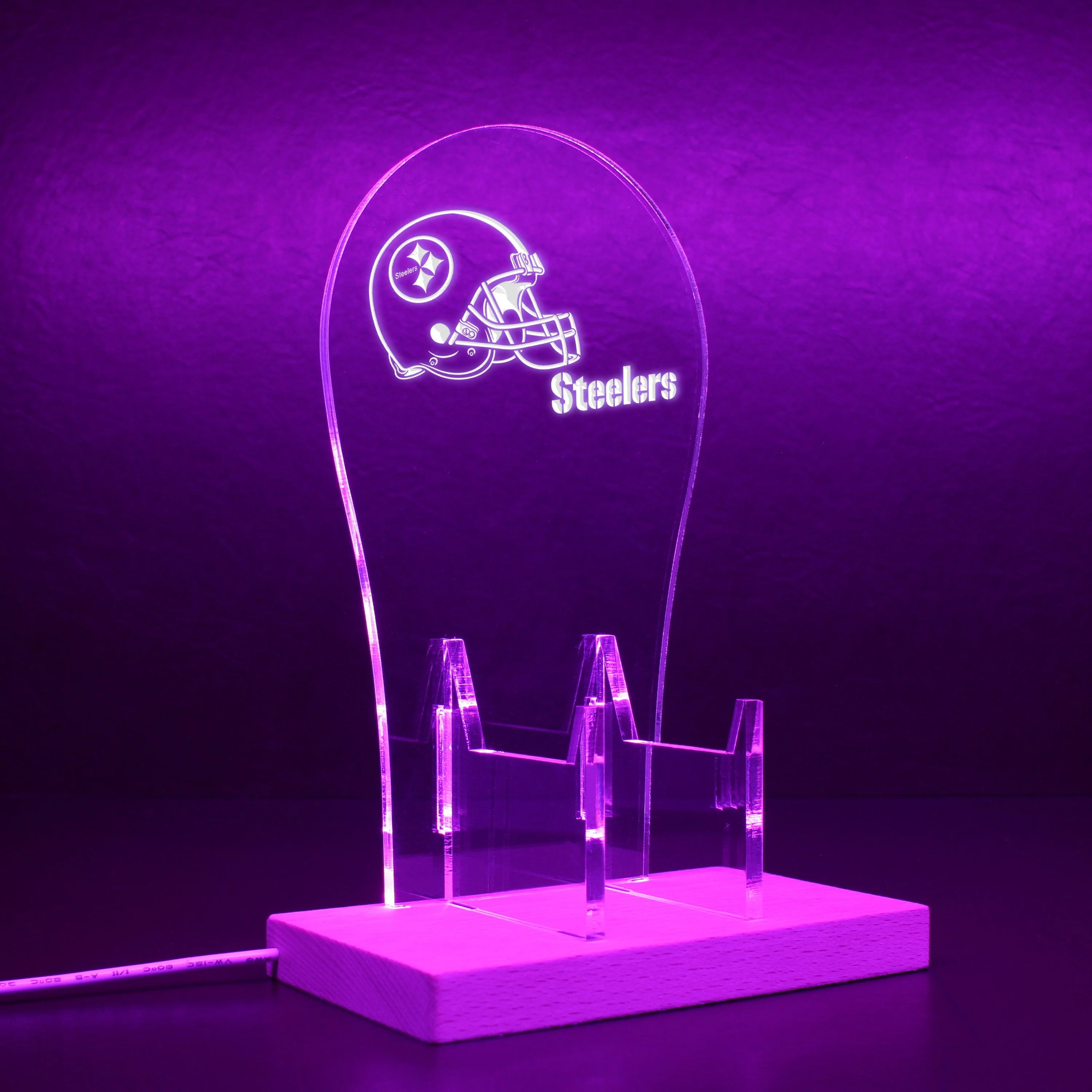 Pittsburgh Steelers Football LED Gaming Headset Controller Stand - Image 8