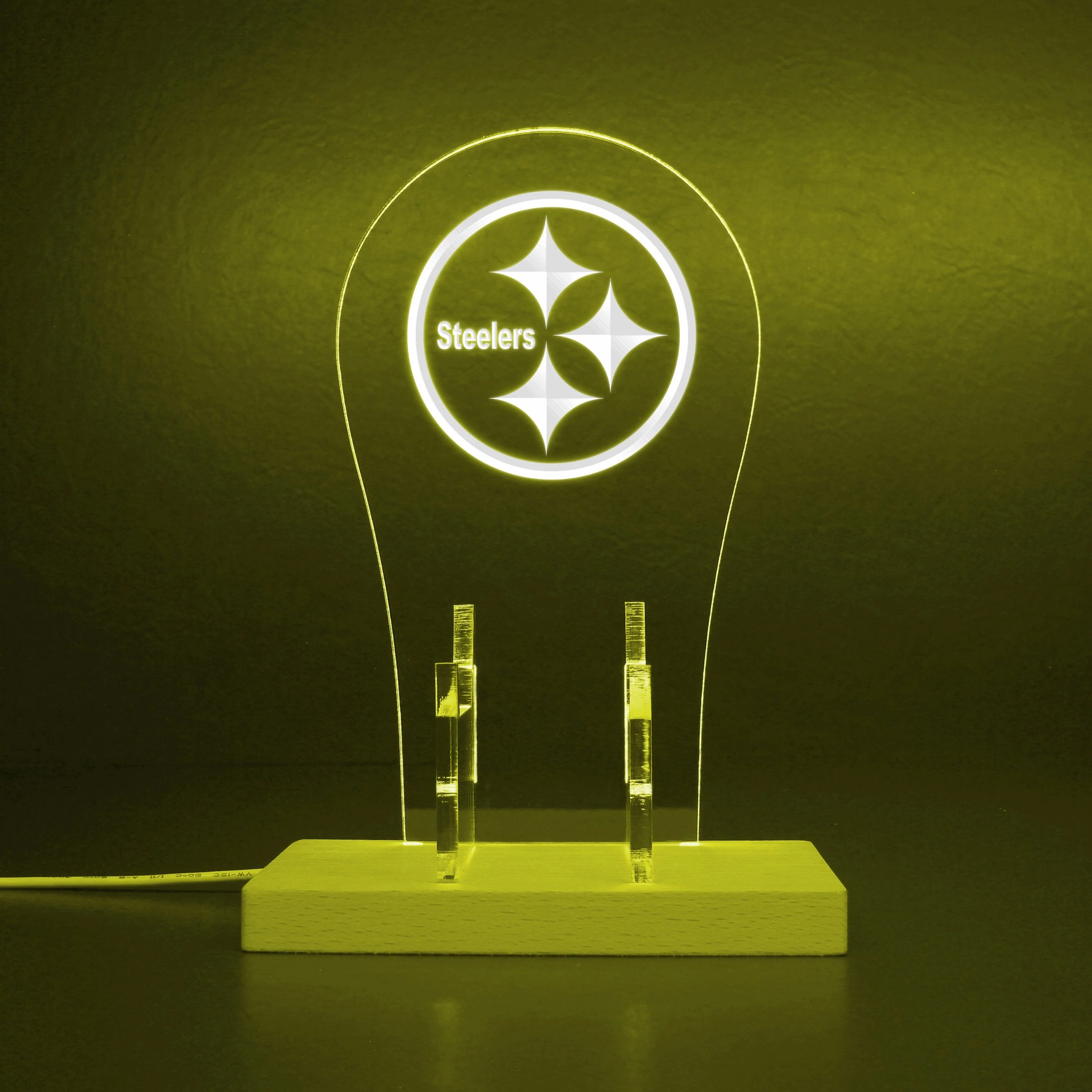 Pittsburgh Steelers LED Gaming Headset Controller Stand - Image 5