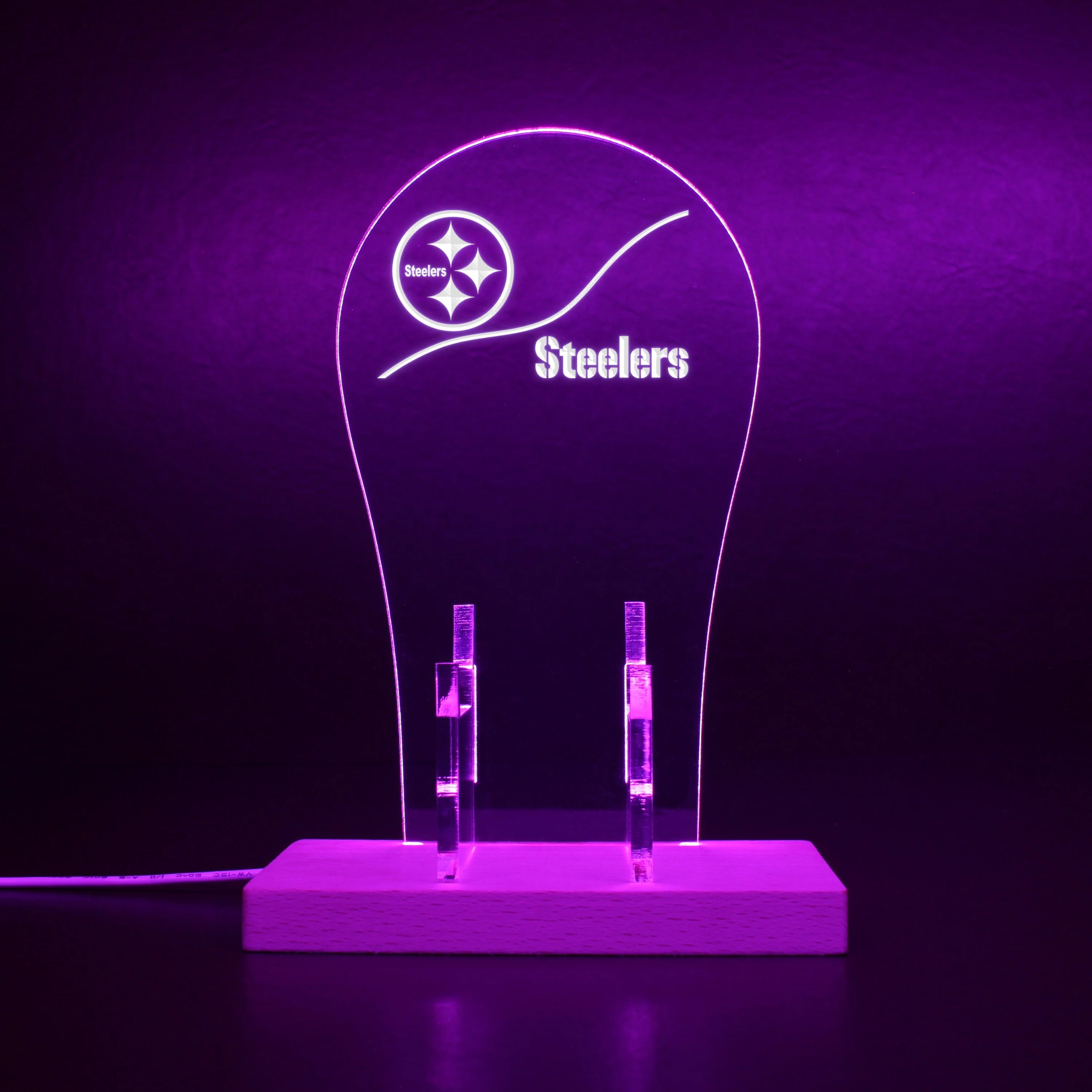 Pittsburgh Steelers NFL LED Gaming Headset Controller Stand - Image 6