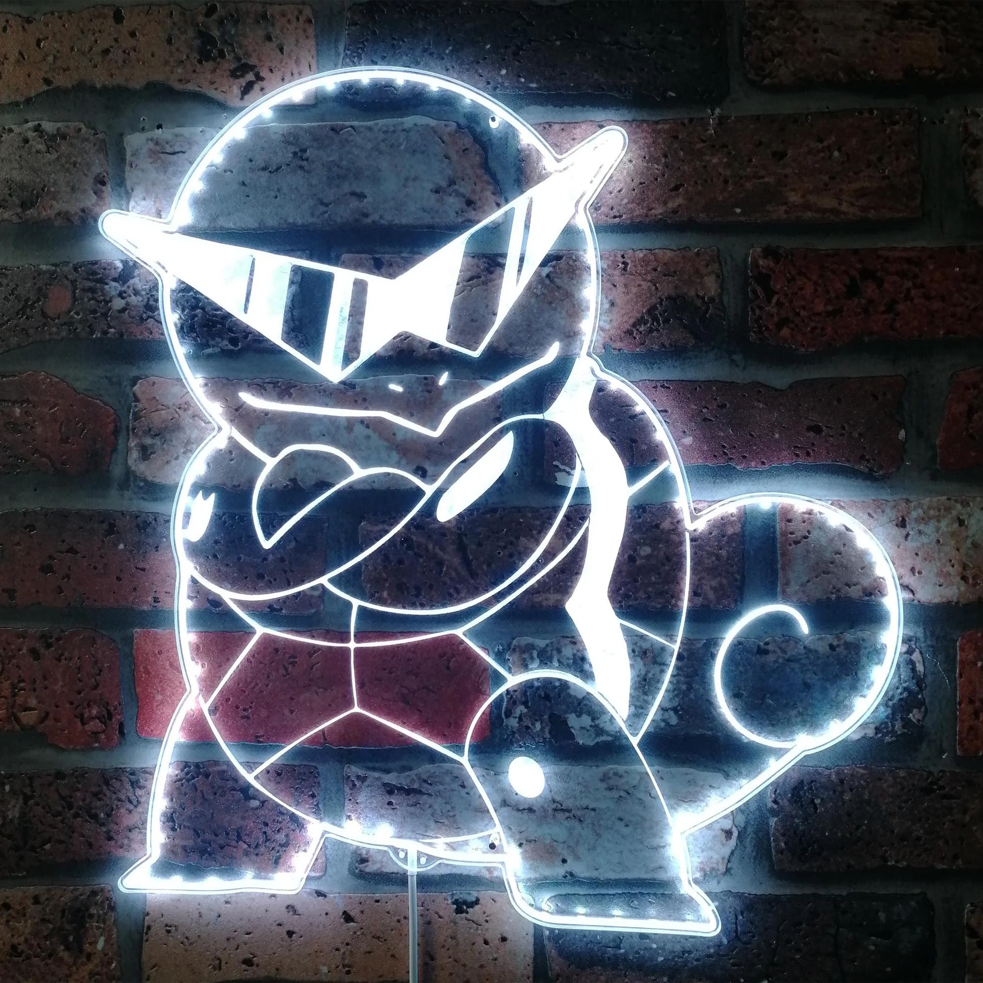 Pokeman Squirtle Neon LED Sign with Dynamic RGB Colors - Image 5