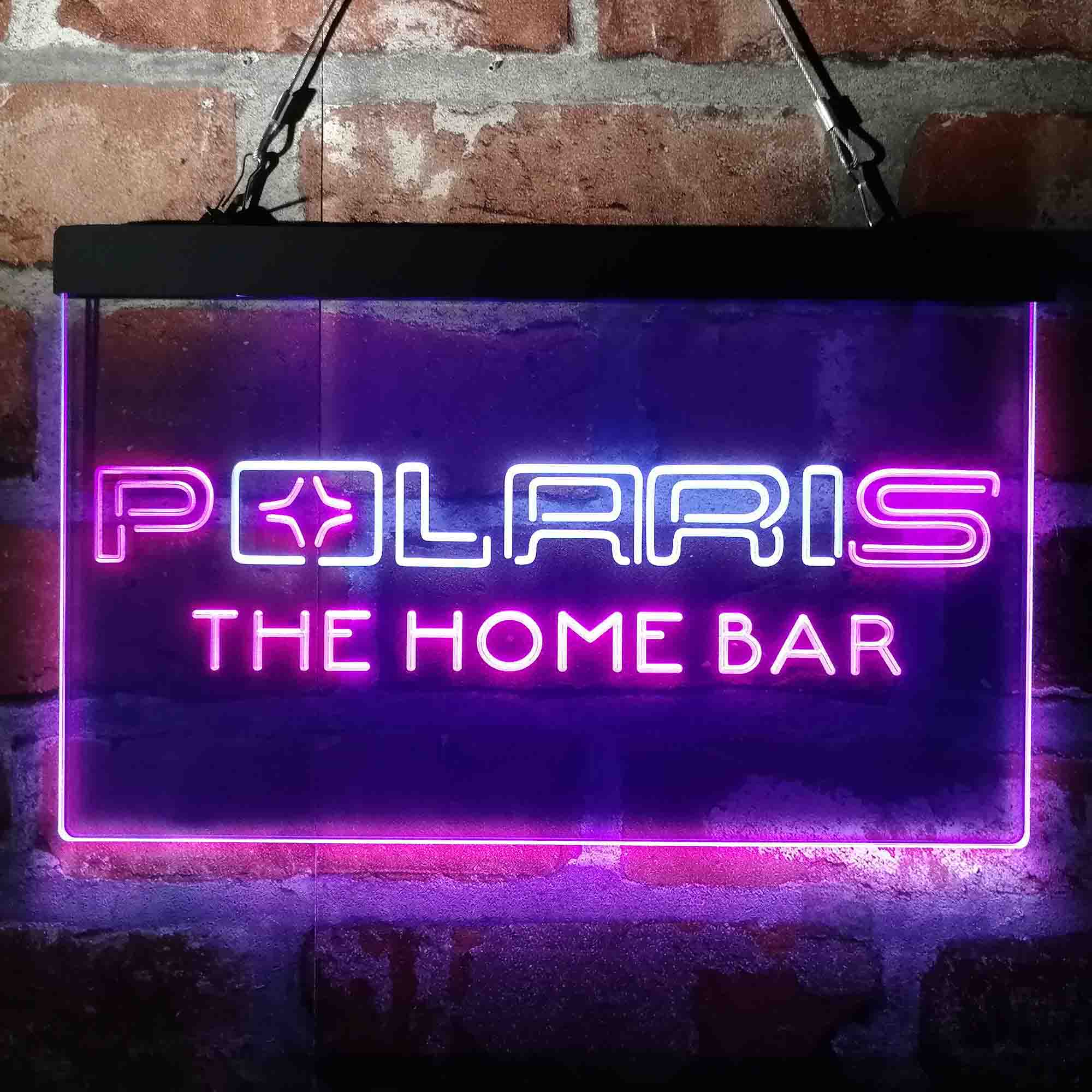 Personalized Polaris Snowmobile Neon LED Sign - Image 4