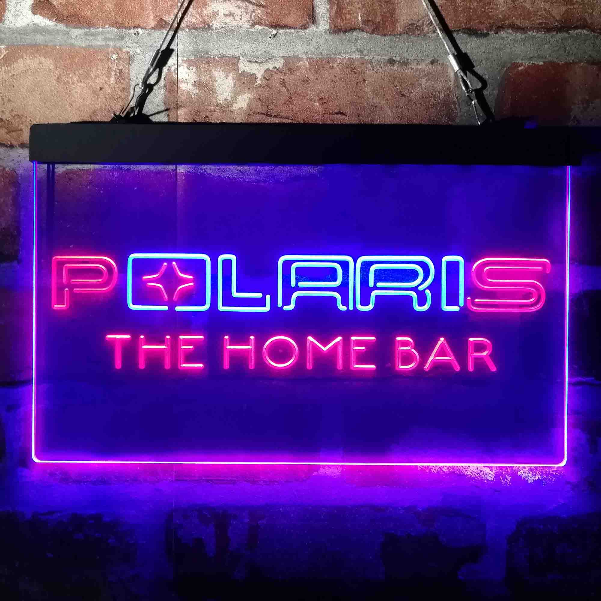 Personalized Polaris Snowmobile Neon LED Sign - Image 9