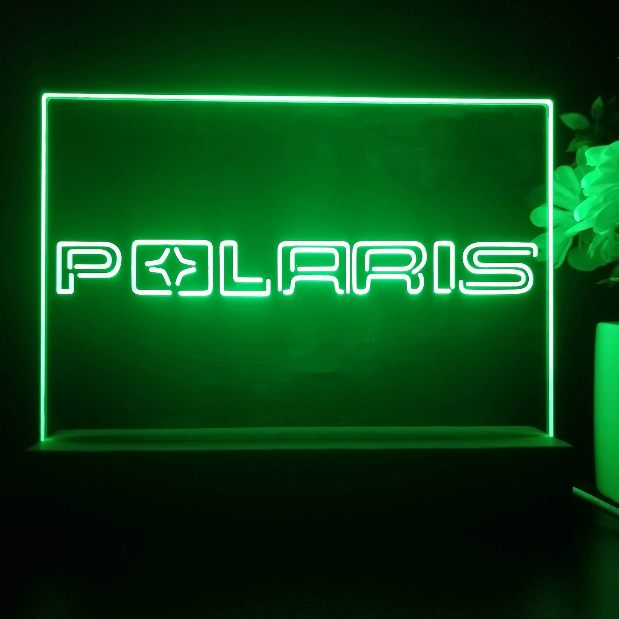 Polaris Snowmobile 3D Illusion Night Light Desk Lamp - Image 2