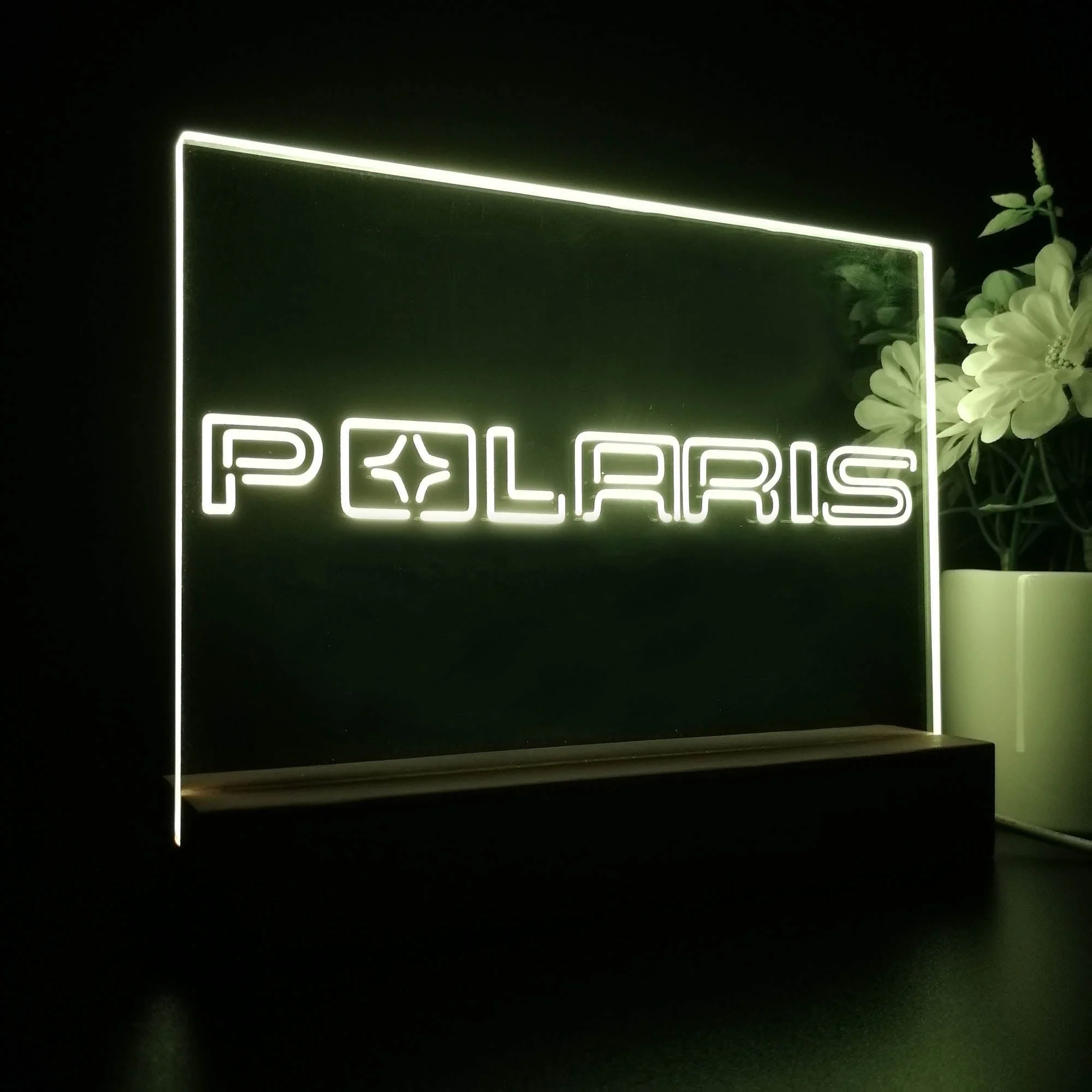 Polaris Snowmobile 3D Illusion Night Light Desk Lamp - Image 5
