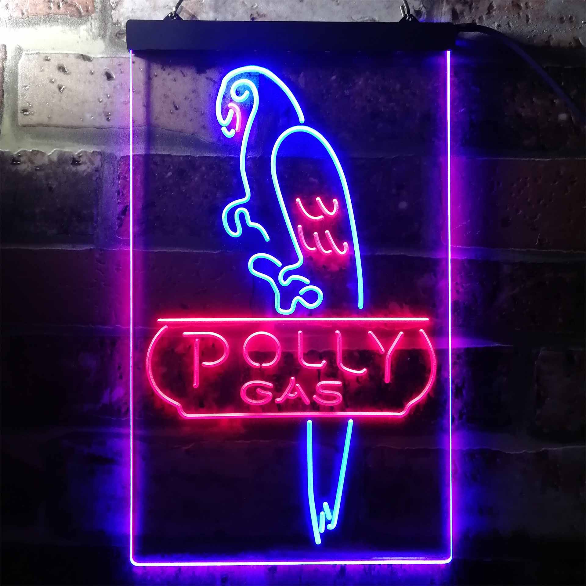 Polly Gas Parrot Neon-Like LED Sign - Image 10