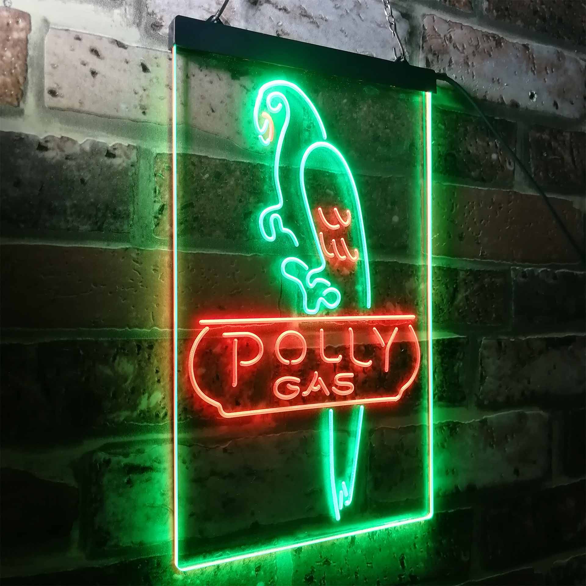 Polly Gas Parrot Neon-Like LED Sign - Image 14