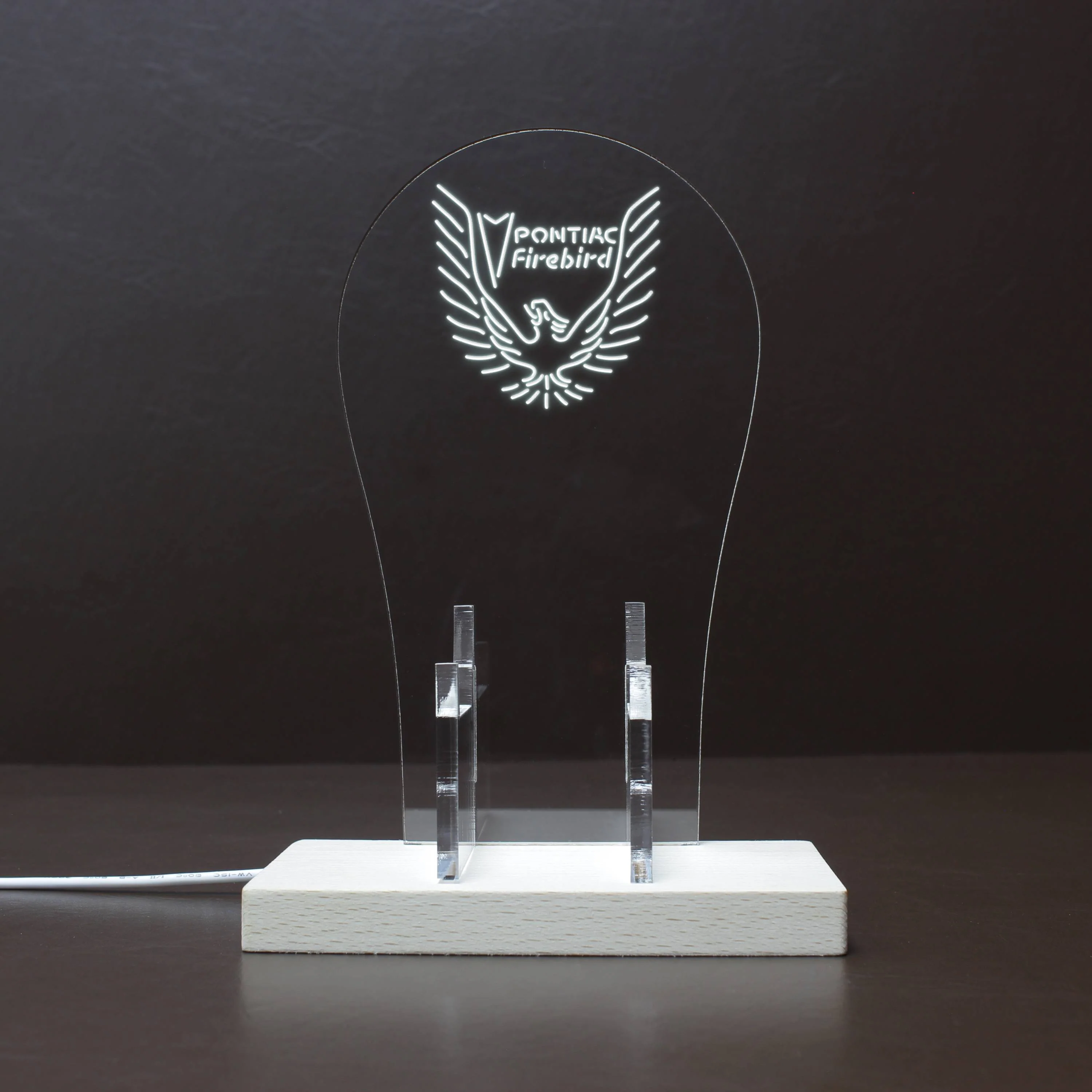 Pontiac Firebird LED Gaming Headset Controller Stand - Image 10