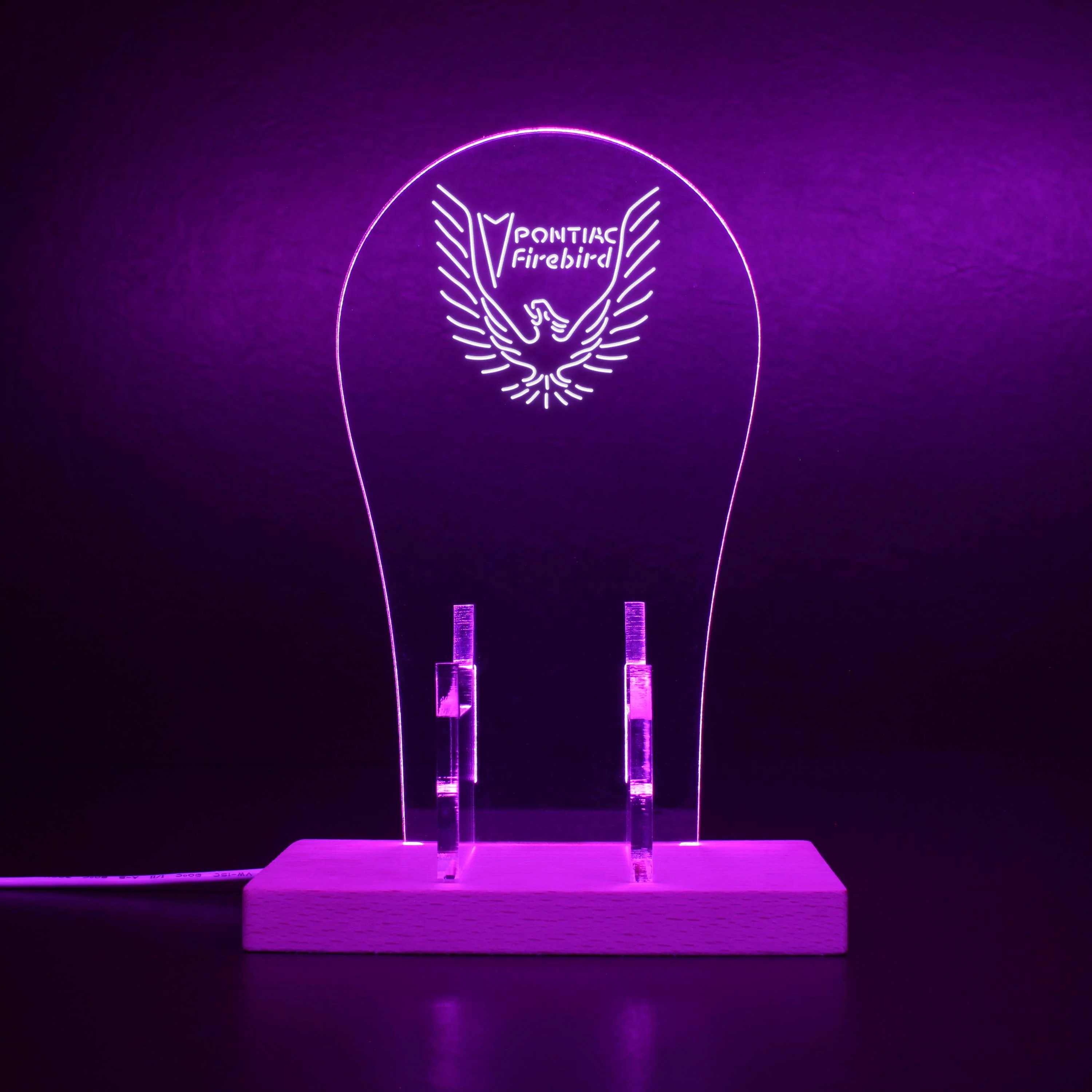 Pontiac Firebird LED Gaming Headset Controller Stand - Image 5