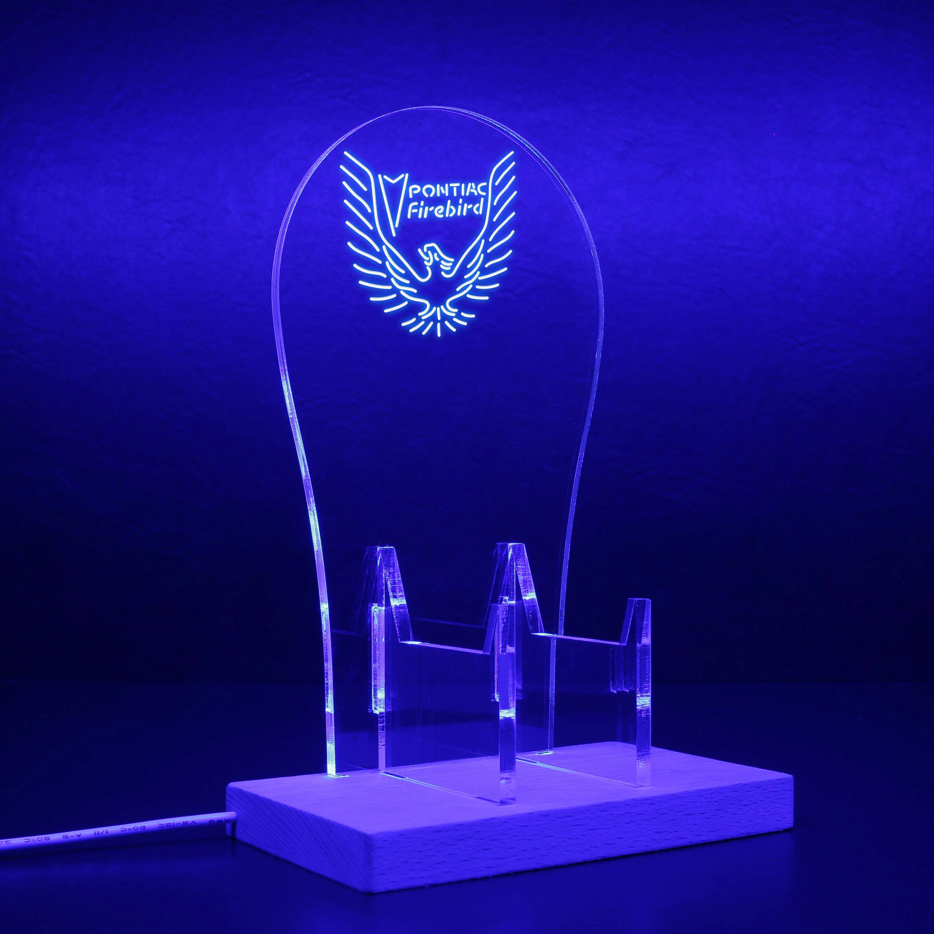Pontiac Firebird LED Gaming Headset Controller Stand - Image 9