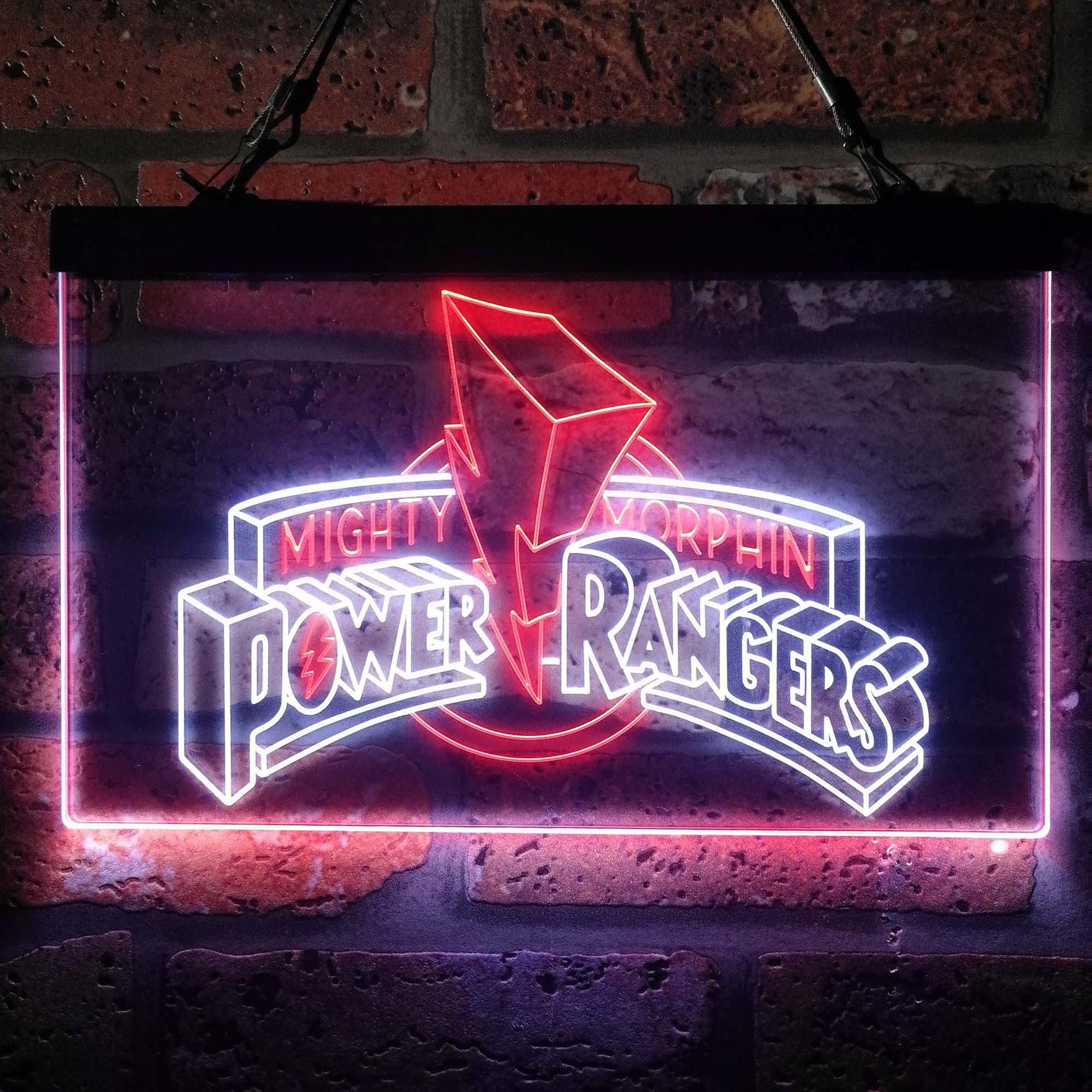 Power Rangers Vintage Arcade Neon LED Sign - Image 4