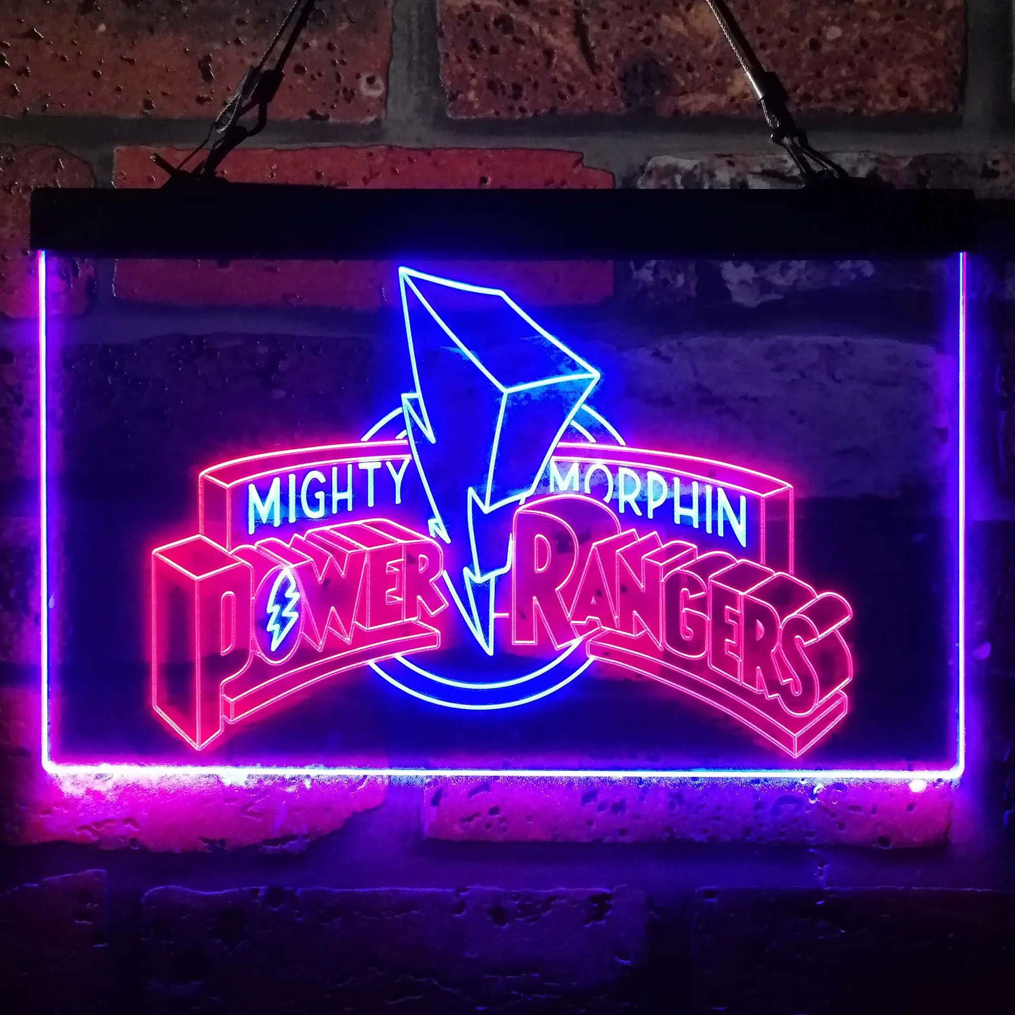 Power Rangers Vintage Arcade Neon LED Sign - Image 8