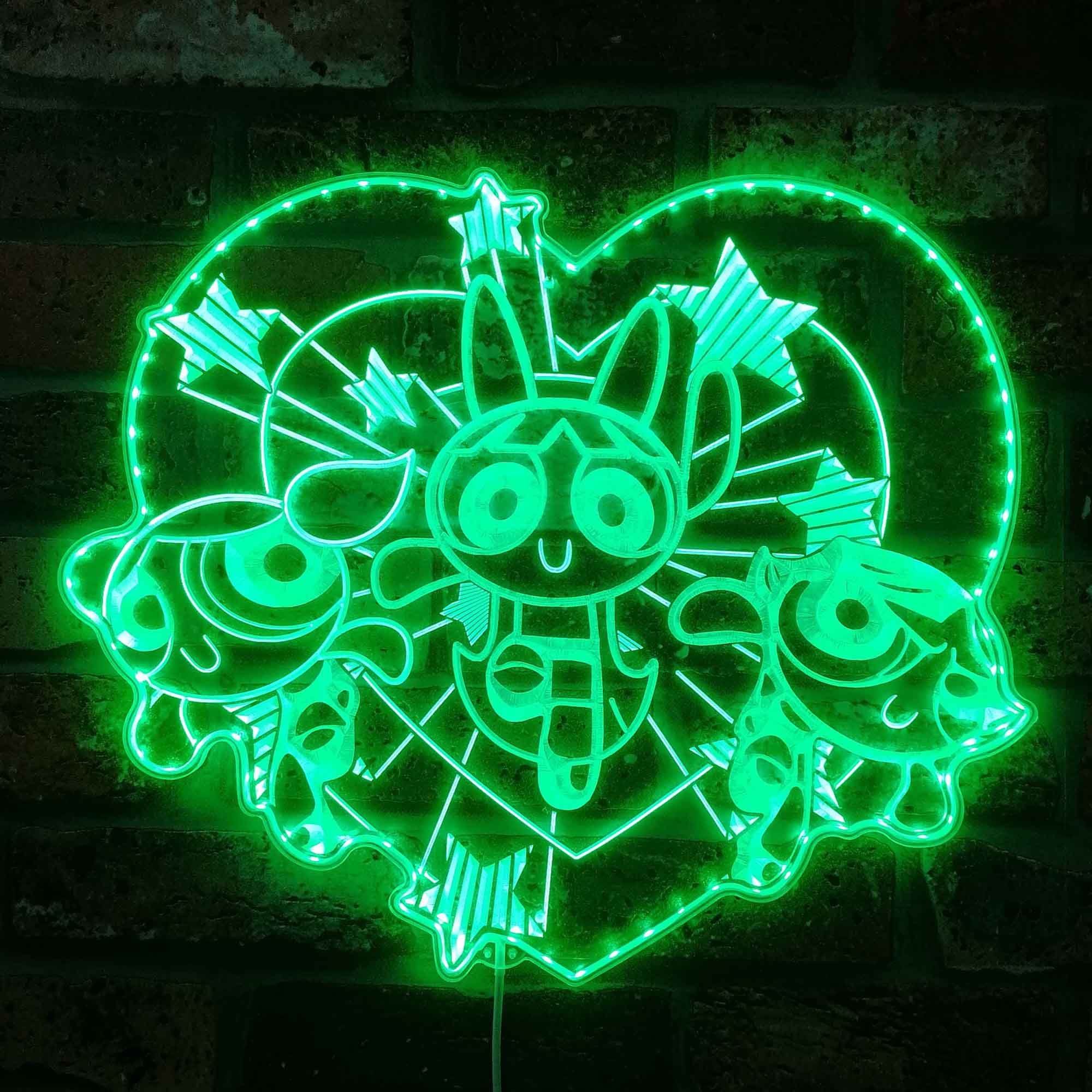 Powerpuff Girls Neon LED Sign with Dynamic RGB Colors - Image 6