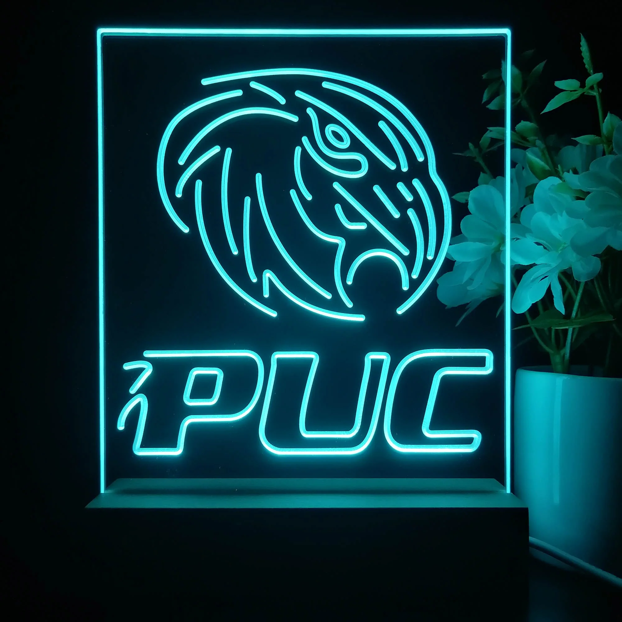 Purdue Calumet Peregrines Neon Sign Pub Bar Lamp