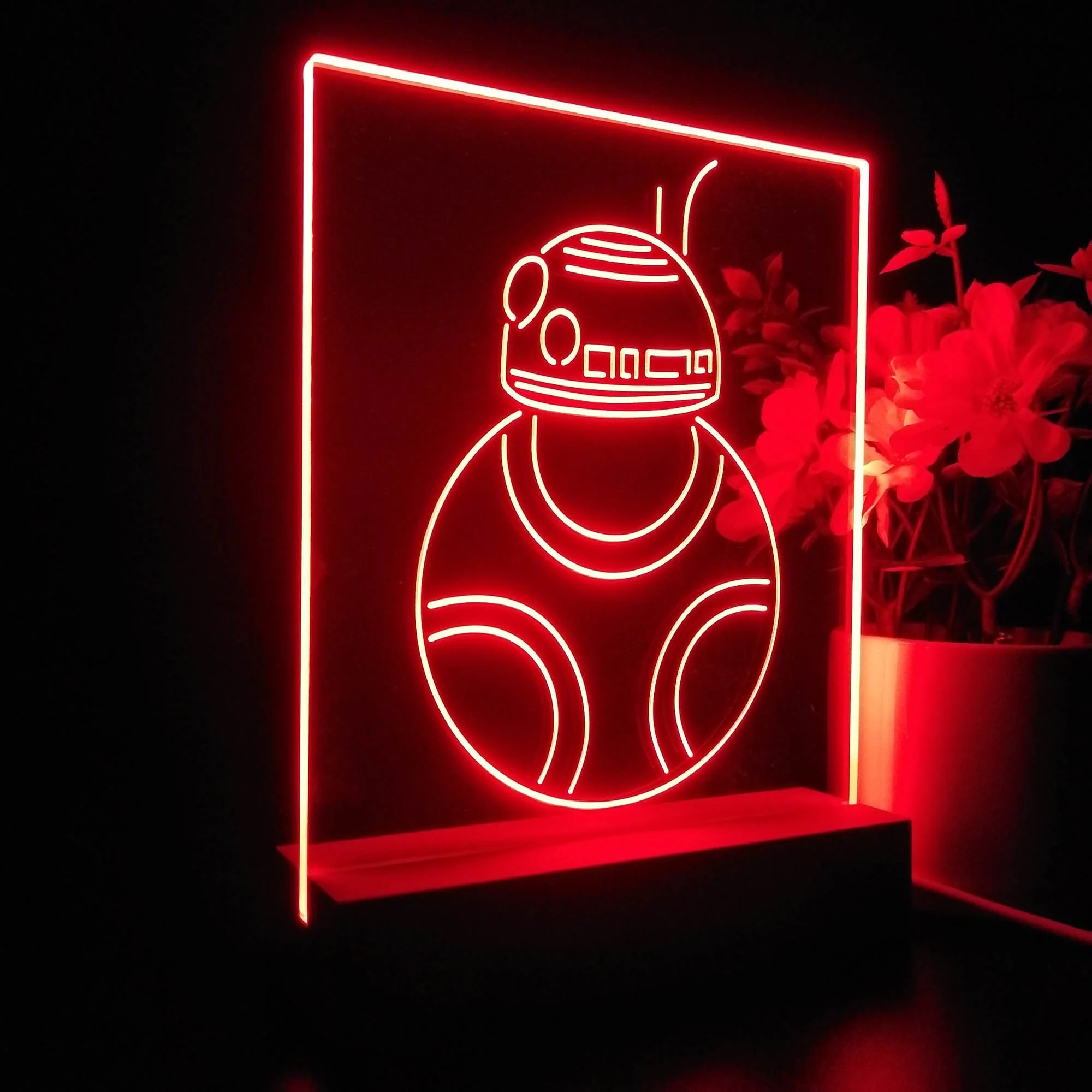 R2-C2 Robot Star Wars 3D Illusion Night Light Desk Lamp - Image 5