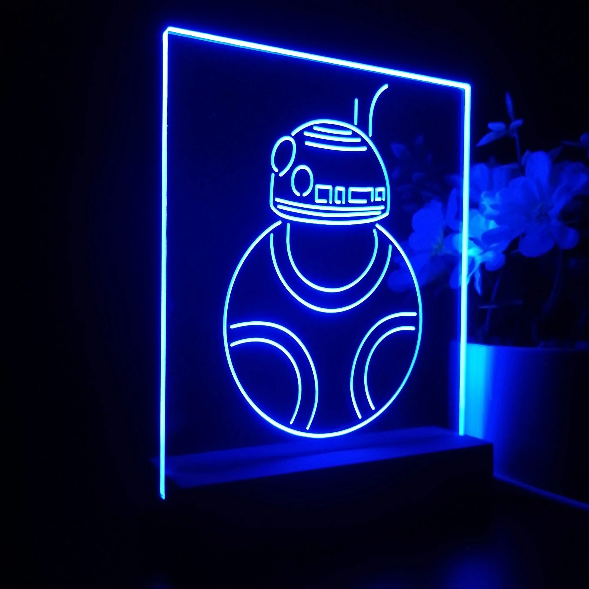 R2-C2 Robot Star Wars 3D Illusion Night Light Desk Lamp - Image 6