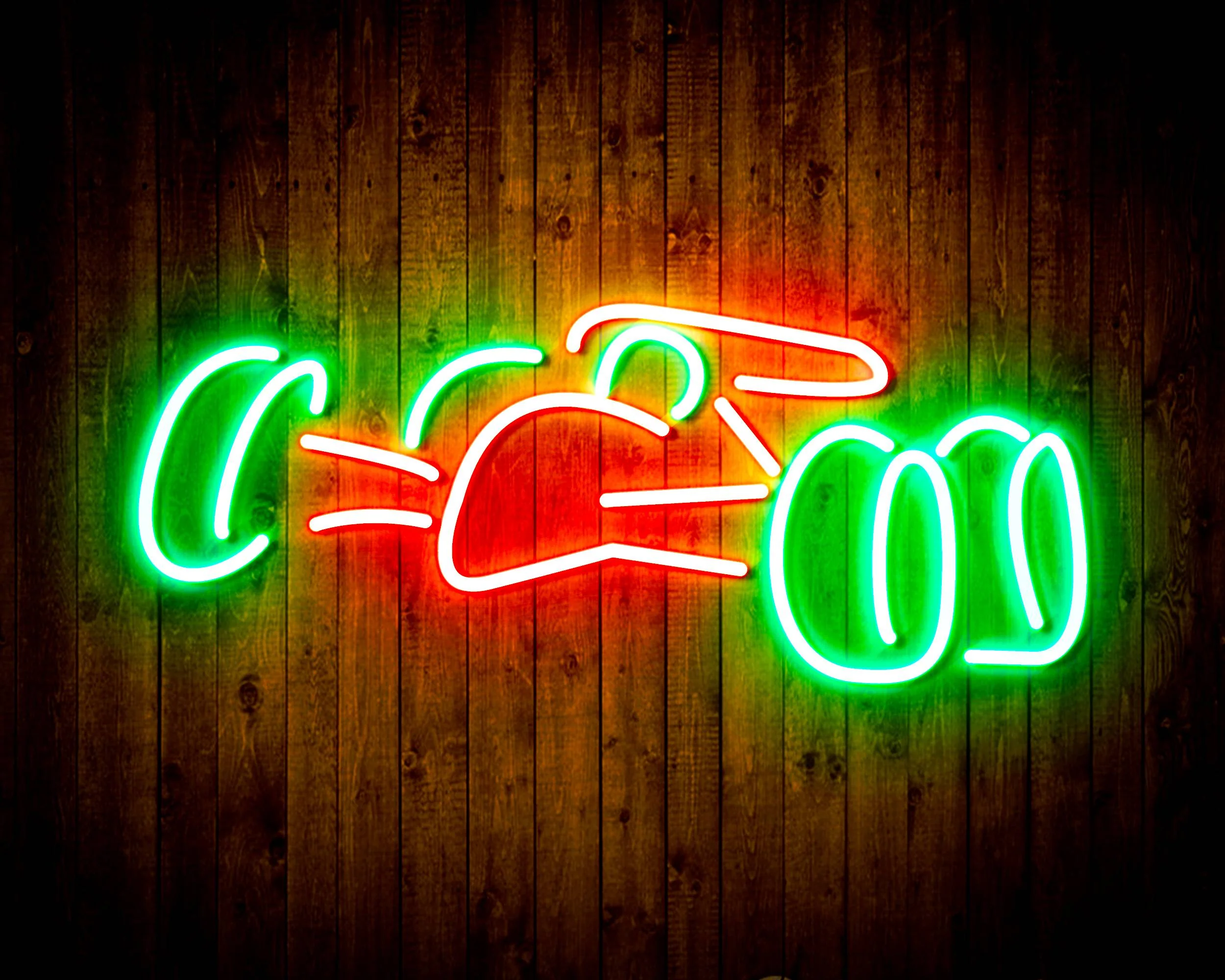 Race Car for Budweiser Handmade Neon Flex LED Sign - Image 12