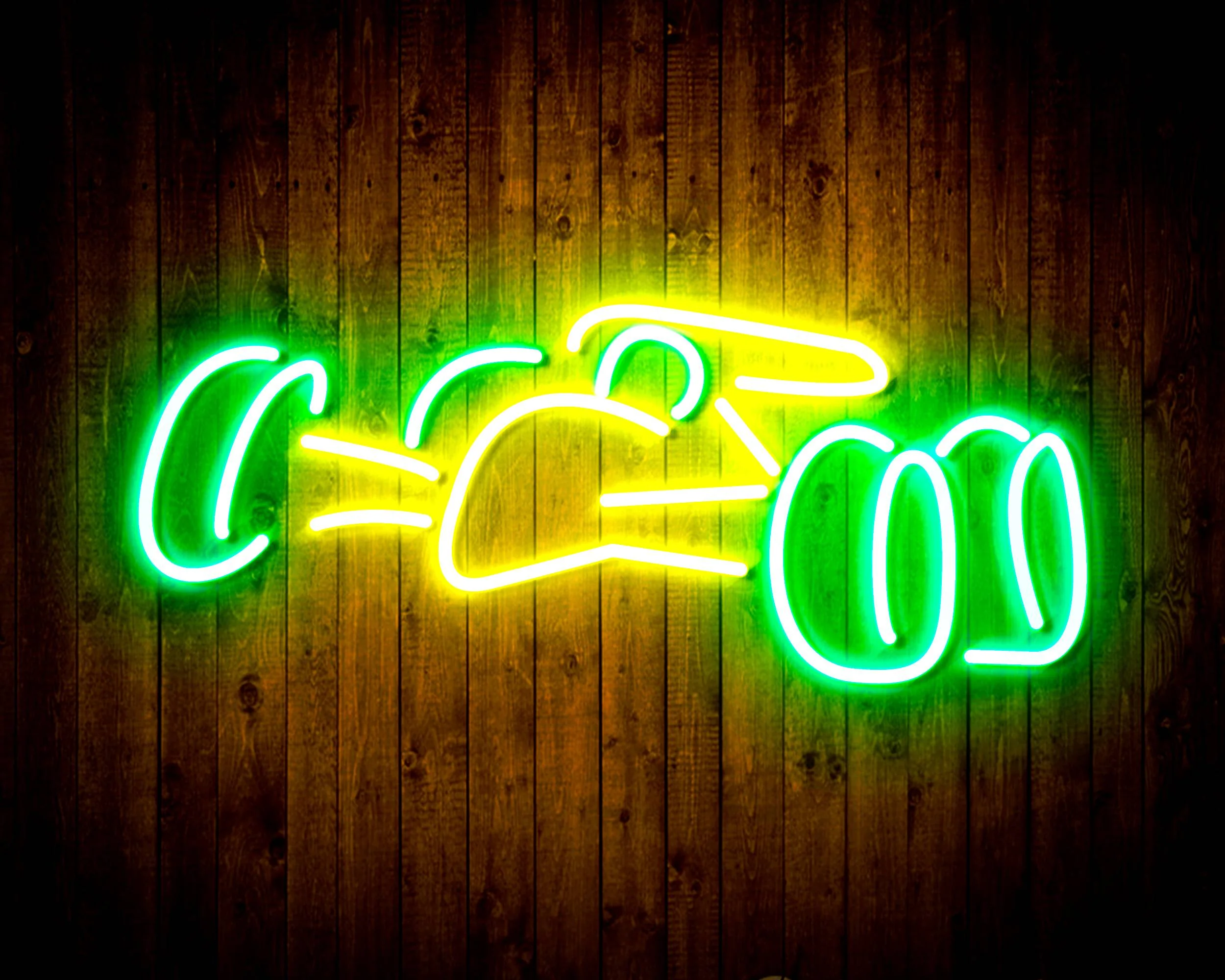 Race Car for Budweiser Handmade Neon Flex LED Sign - Image 13