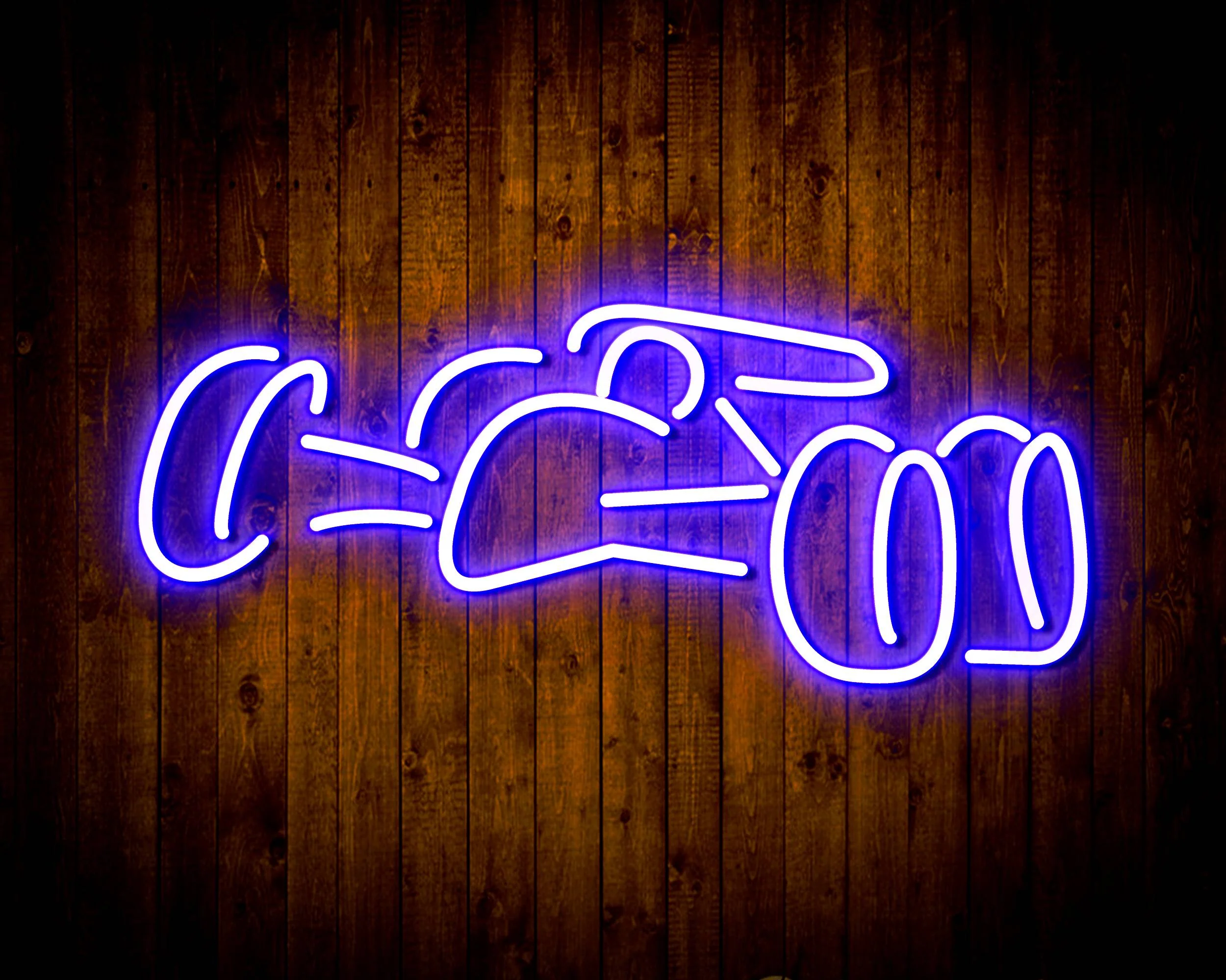 Race Car for Budweiser Handmade Neon Flex LED Sign - Image 15
