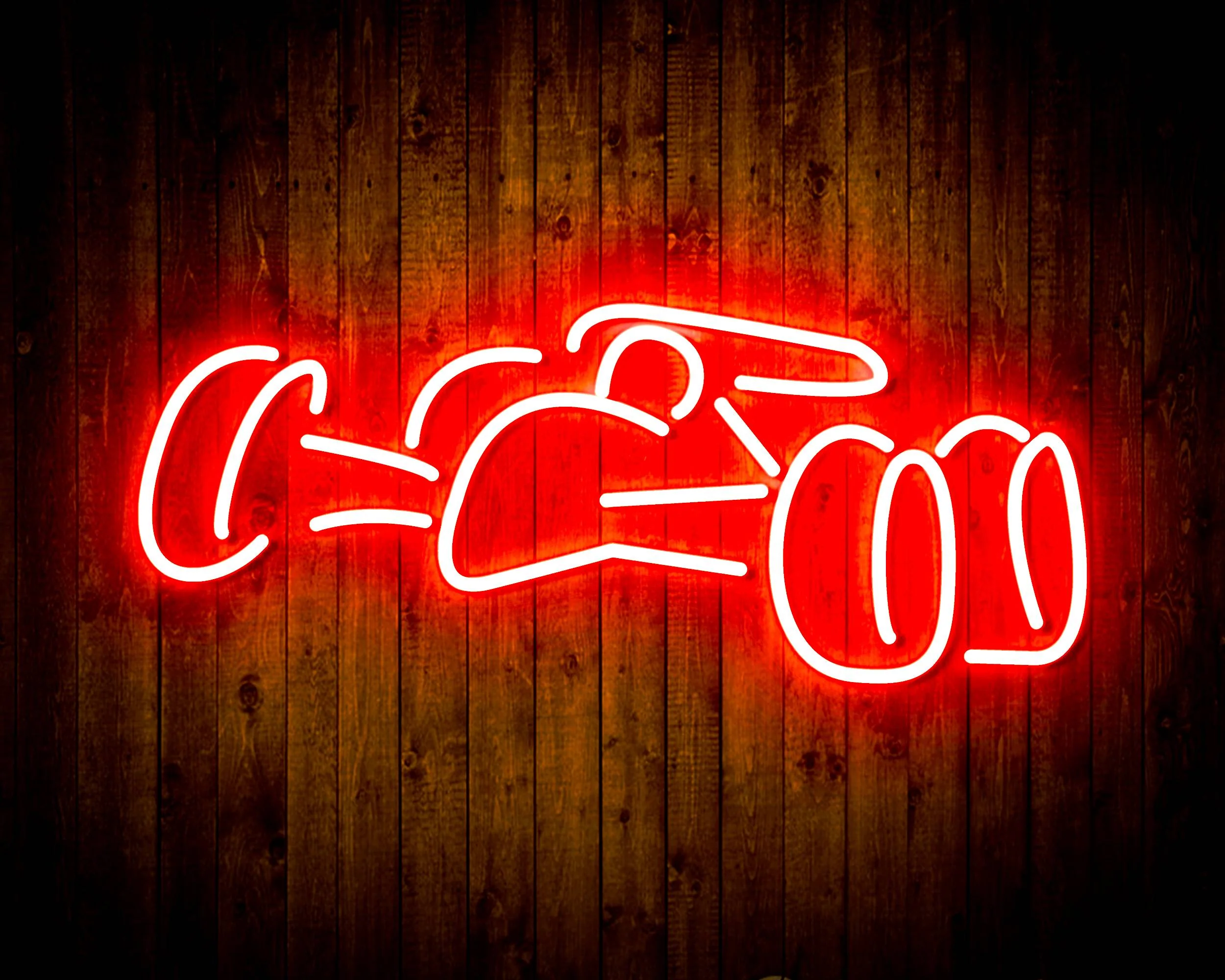 Race Car for Budweiser Handmade Neon Flex LED Sign - Image 16