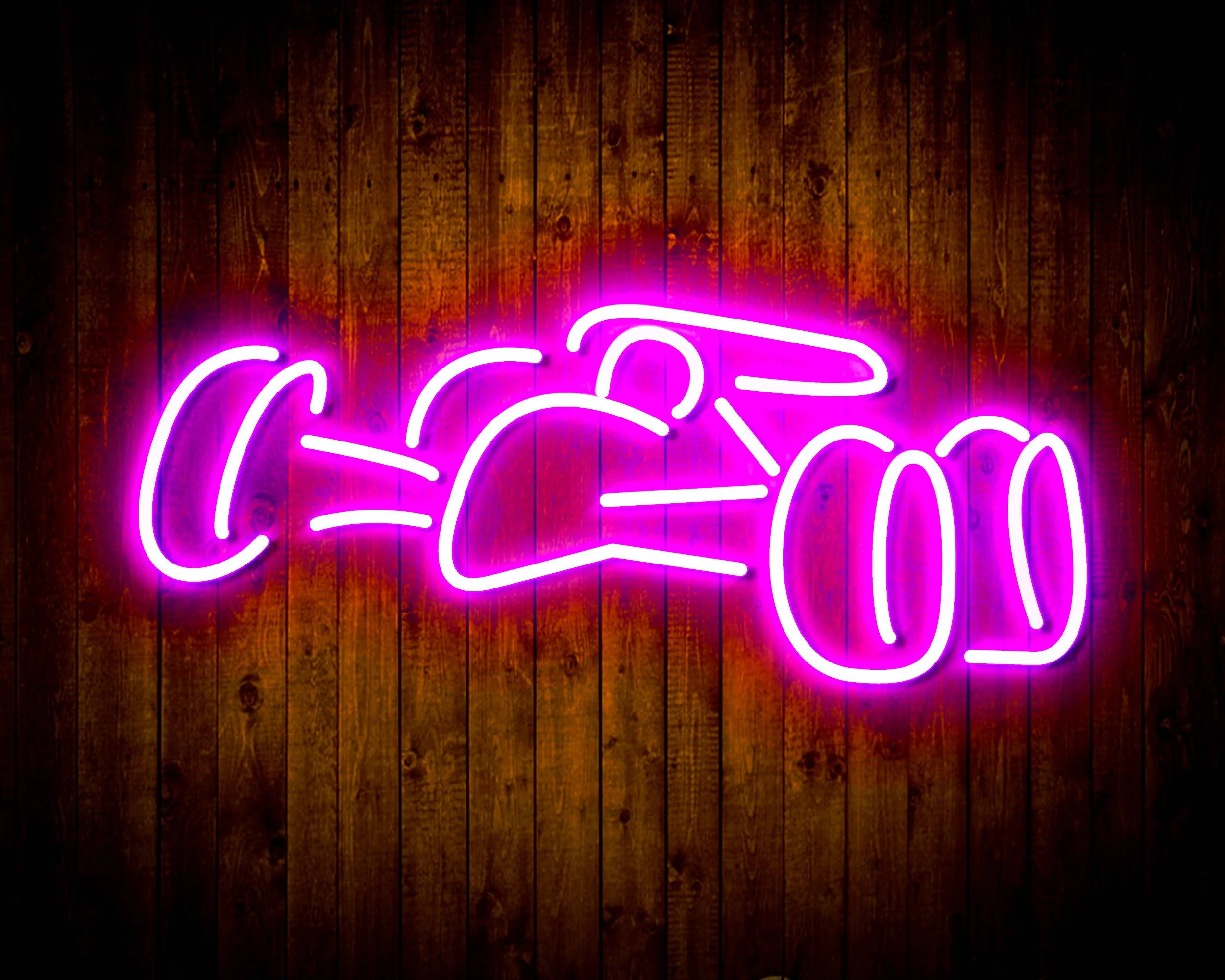 Race Car for Budweiser Handmade Neon Flex LED Sign - Image 19