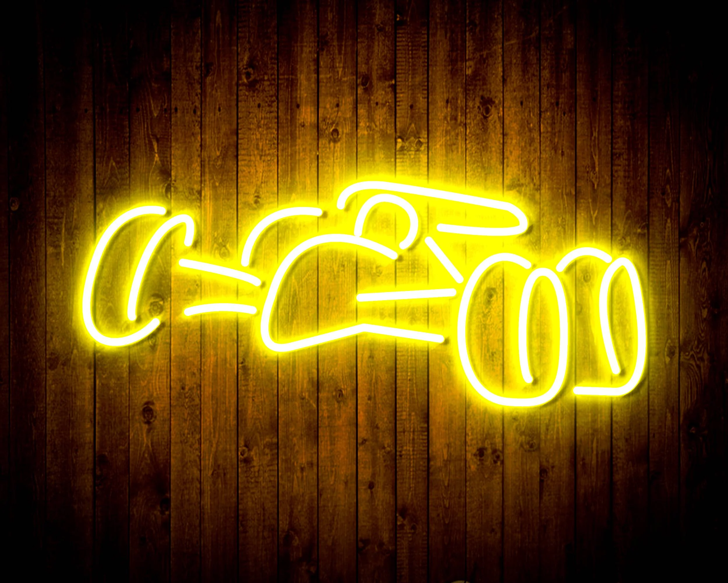 Race Car for Budweiser Handmade Neon Flex LED Sign - Image 22
