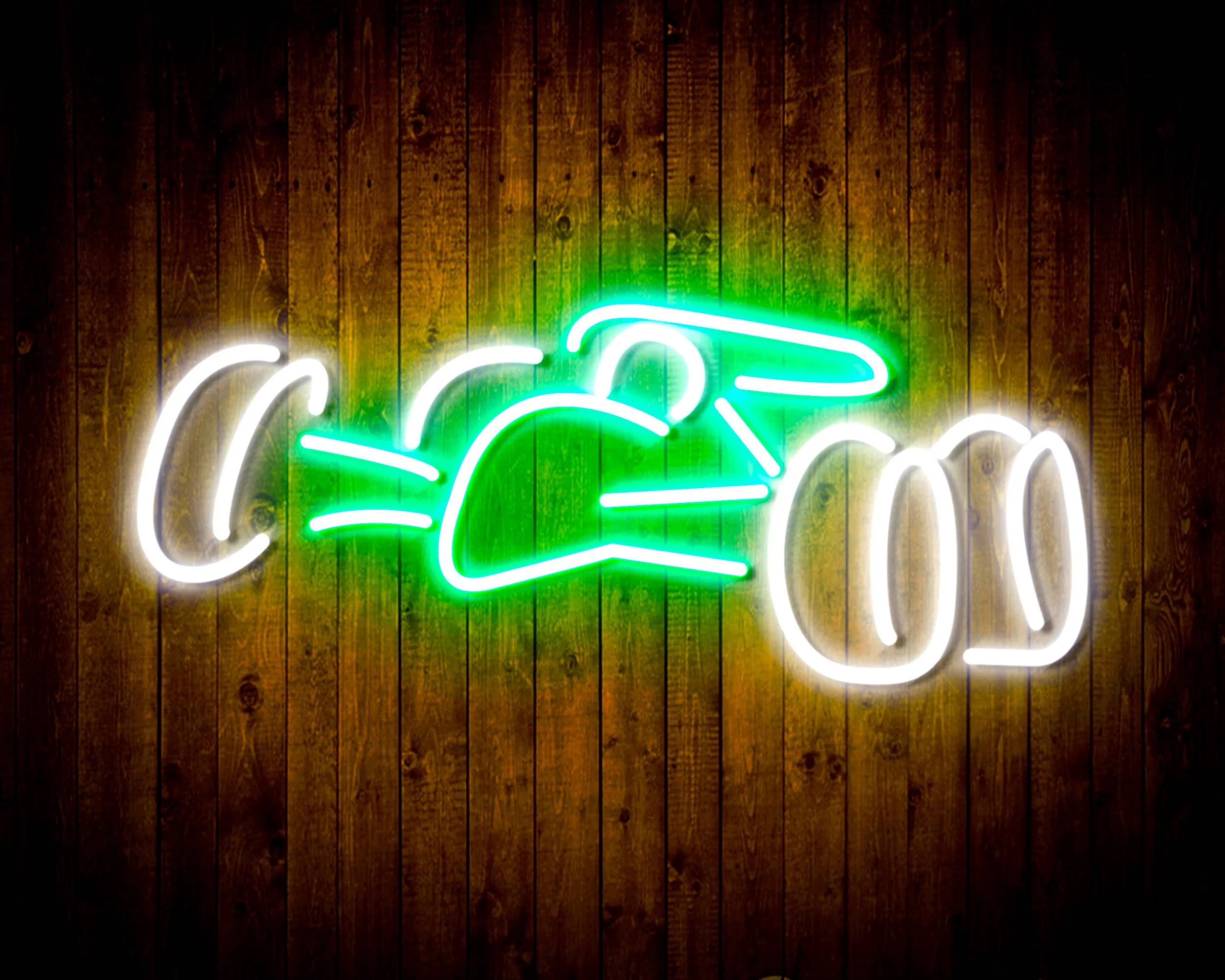 Race Car for Budweiser Handmade Neon Flex LED Sign - Image 7