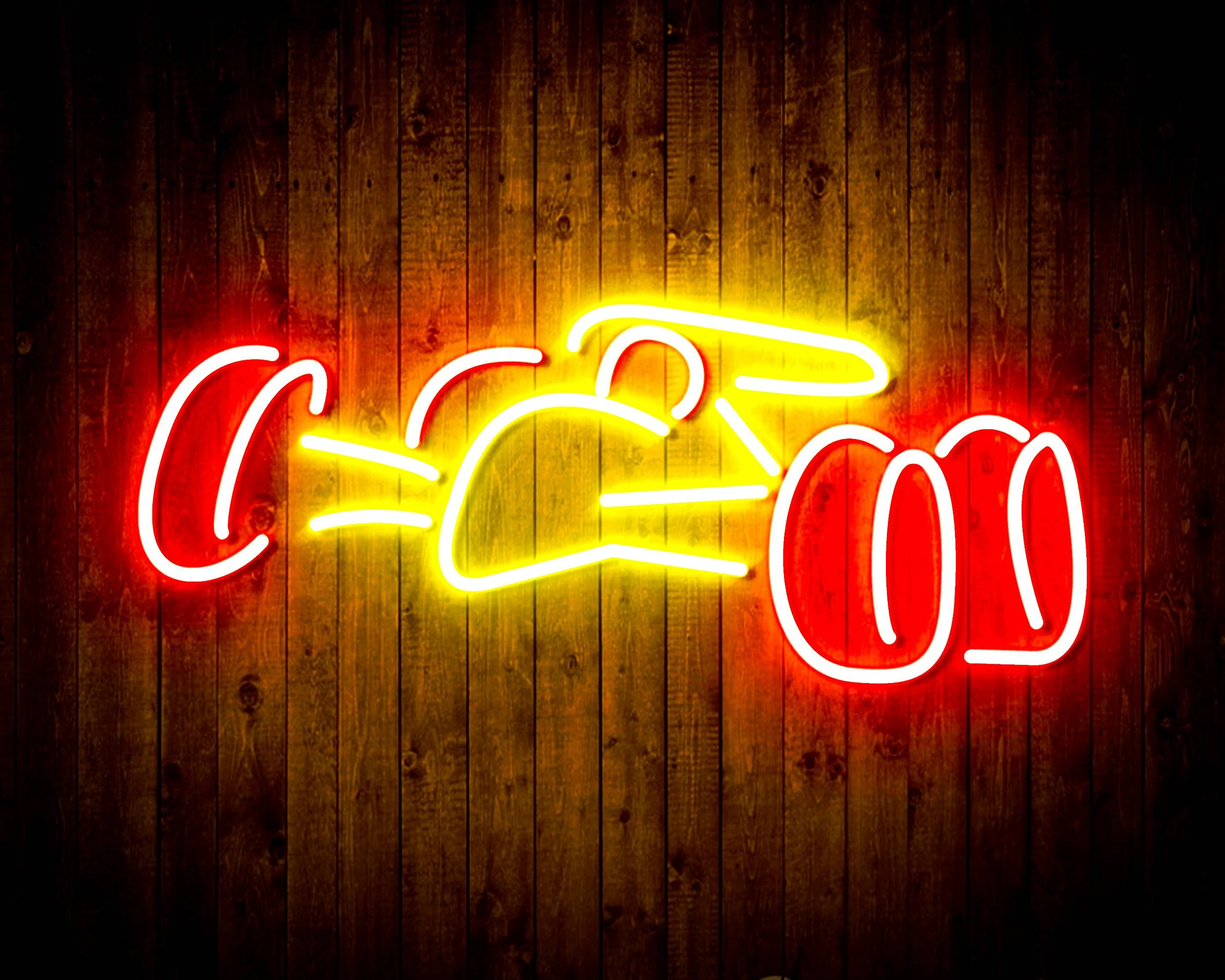 Race Car for Budweiser Handmade Neon Flex LED Sign - Image 8