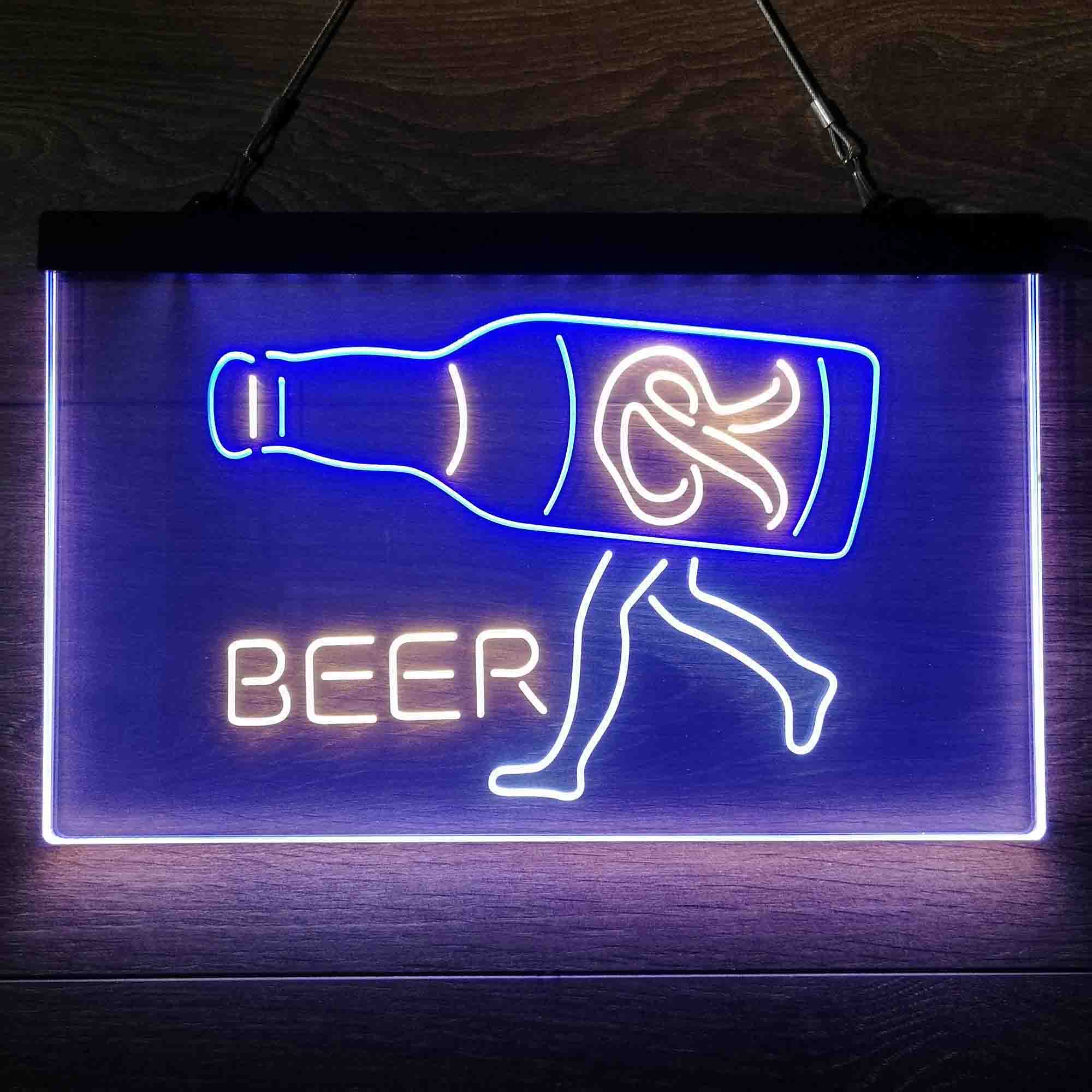 Rainier Beer Garage Neon 3-Color LED Sign - Image 11