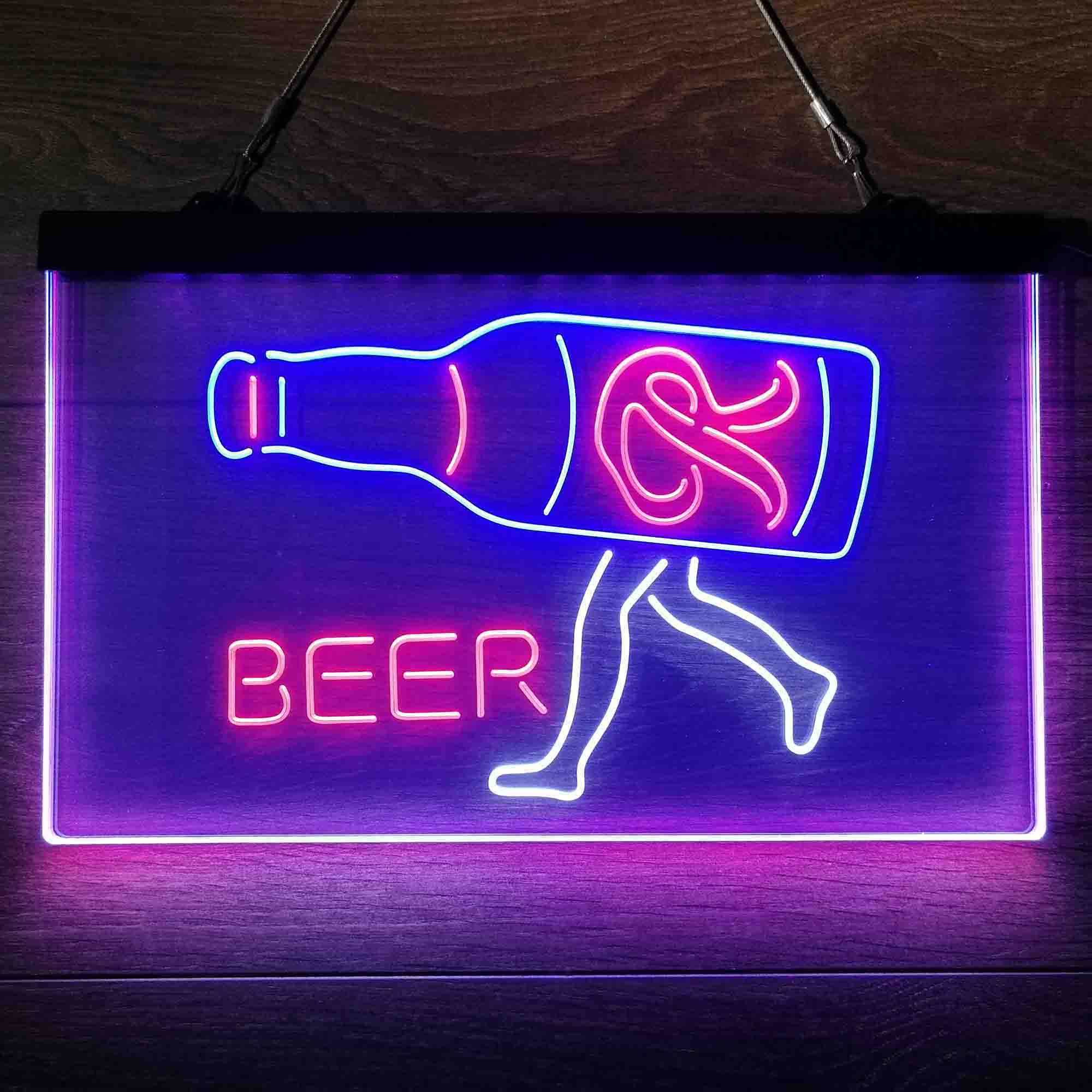Rainier Beer Garage Neon 3-Color LED Sign - Image 13