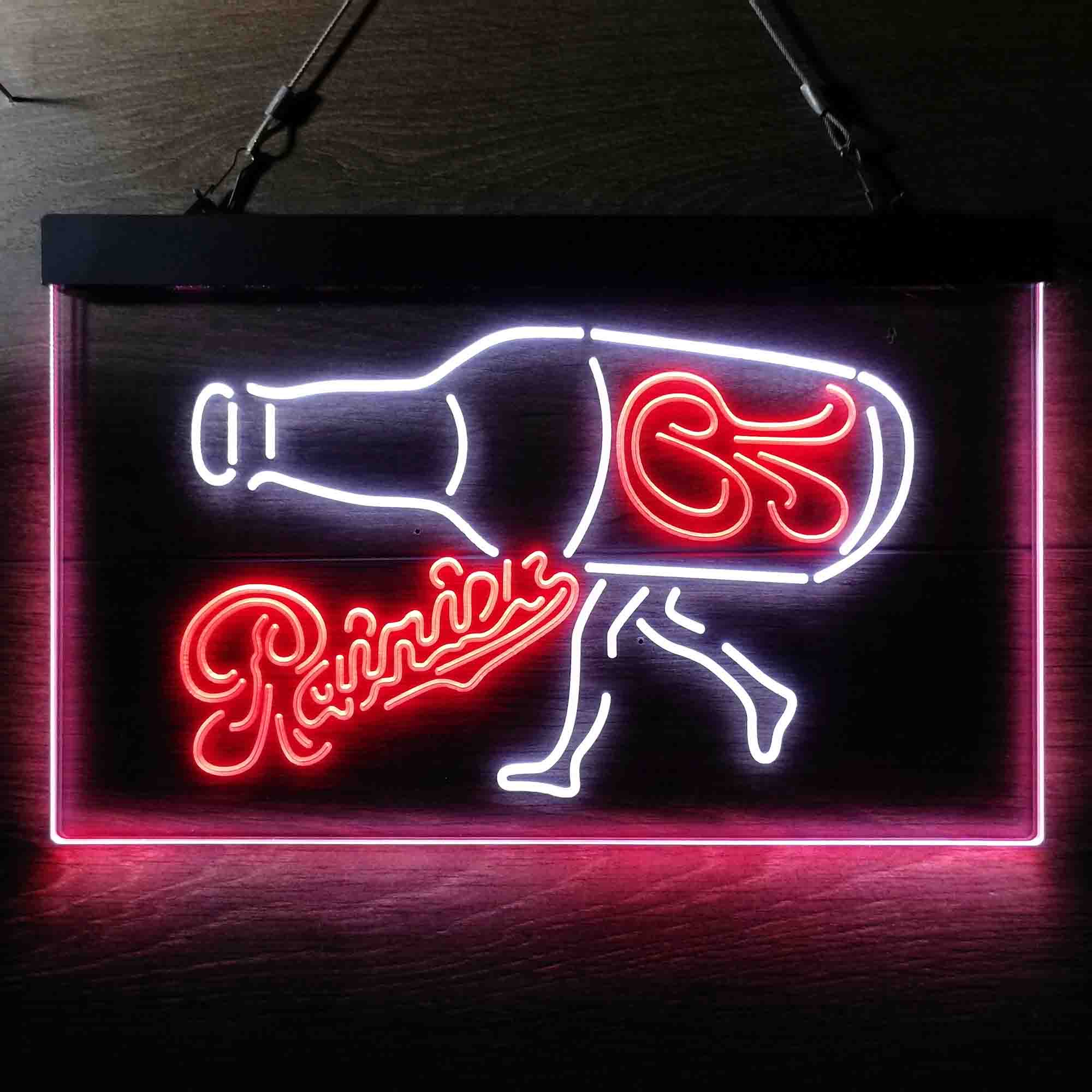 Rainier Walking Bottle Neon-Like LED Sign - Image 2